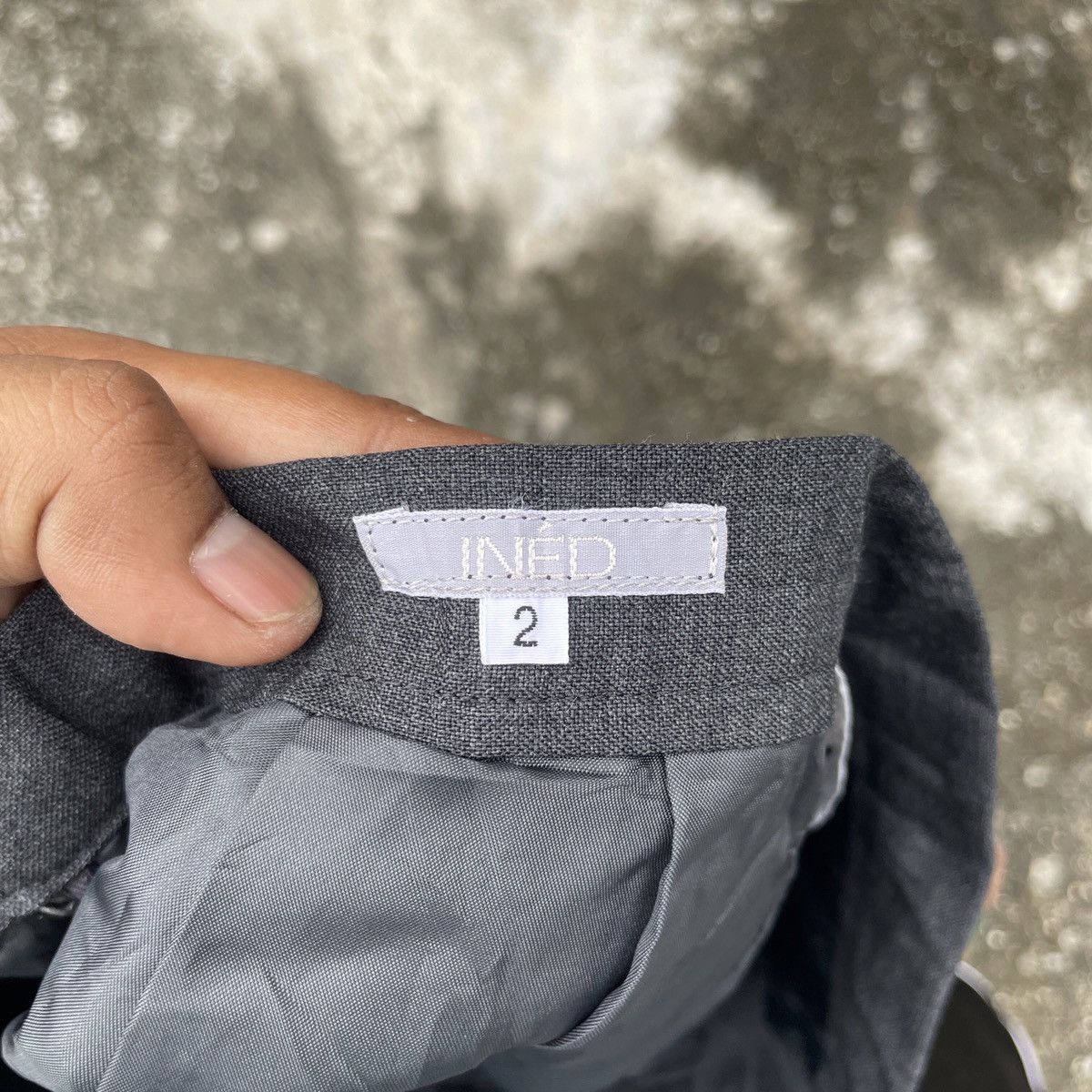 Japanese Brand × Yohji Yamamoto Vintage Ined By Yohji Yamamoto Mini Skirt Size 24" / US 00 / IT 34 - 6 Thumbnail
