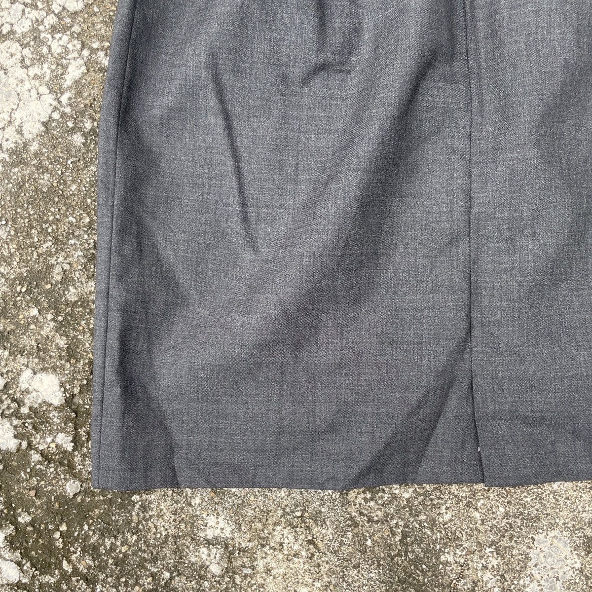 Japanese Brand × Yohji Yamamoto Vintage Ined By Yohji Yamamoto Mini Skirt Size 24" / US 00 / IT 34 - 4 Thumbnail
