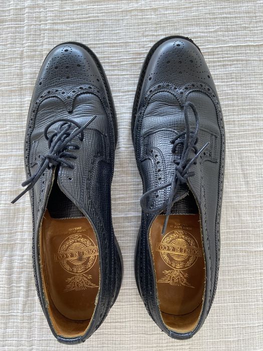 RRL Ralph Lauren RRL Double RL Ralph.L UK Leather Wilberforce Wingtip ...