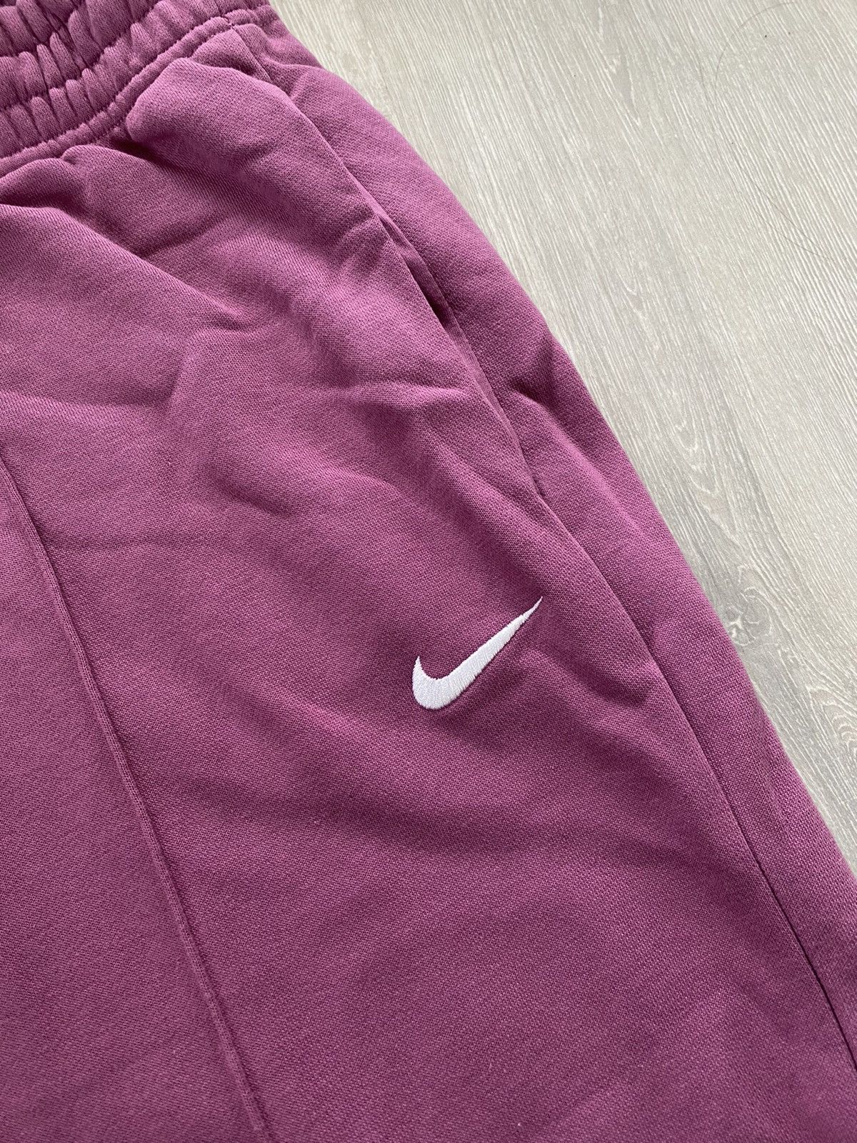 Nike × Vintage Nike pink sweatpants small swoosh Size US 34 / EU 50 - 2 Thumbnail