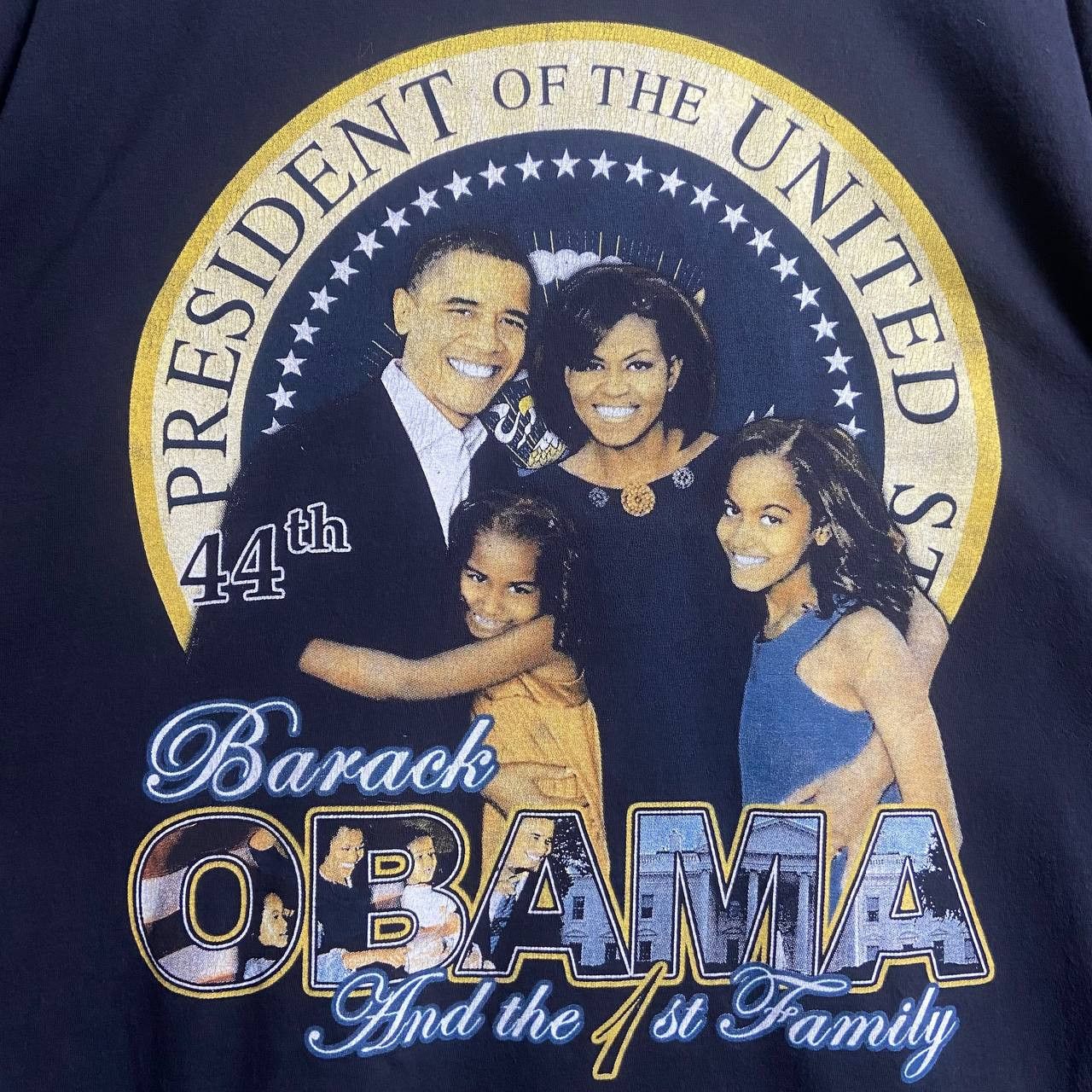 Rap Tees × Vintage Barack Obama And the 1st Family’s Rap tees Style Tshirt Size US XL / EU 56 / 4 - 2 Thumbnail