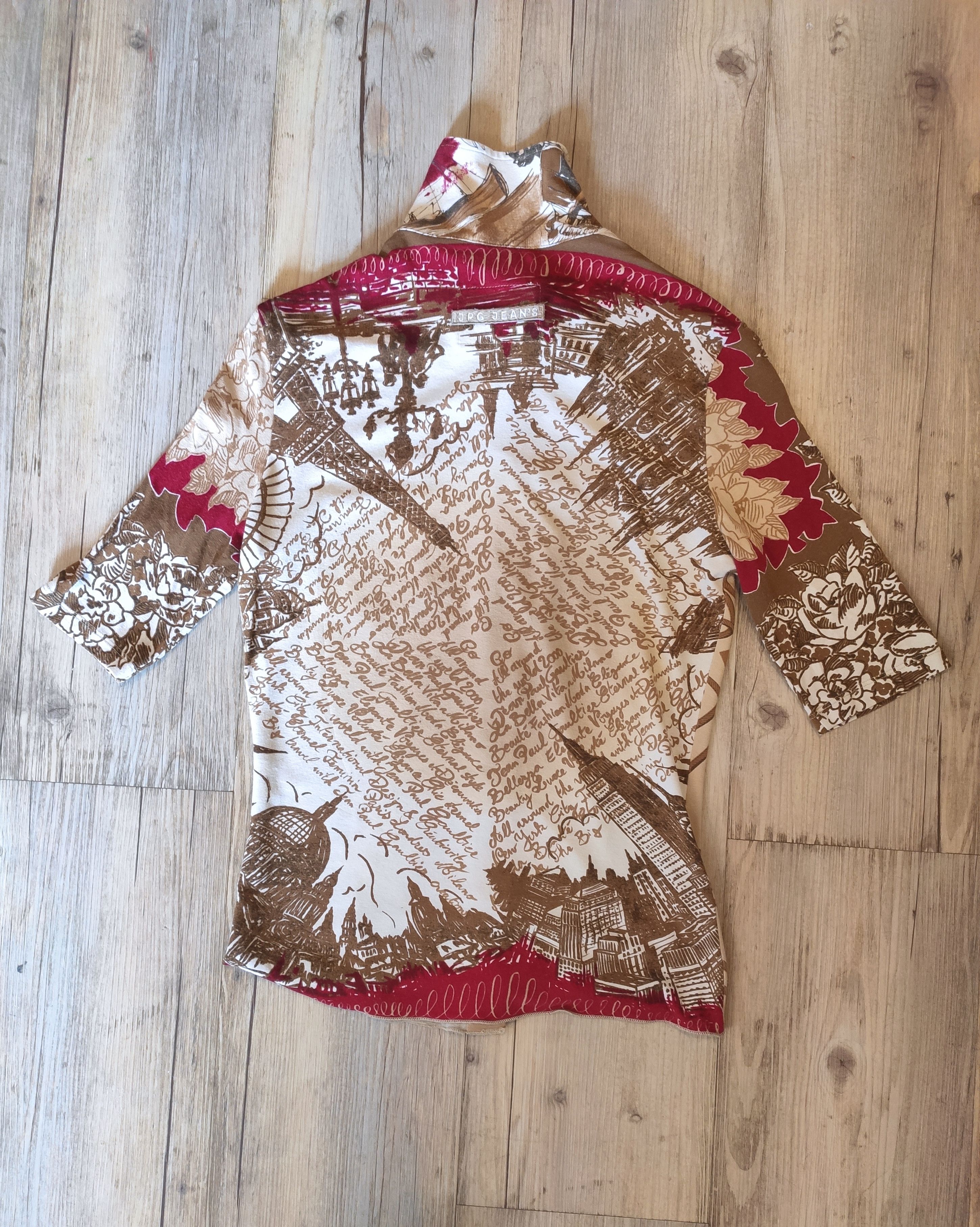 Jean Paul Gaultier GRAIL! Archive blouse.Like John Galliano or Hermes Size S / US 4 / IT 40 - 5 Thumbnail