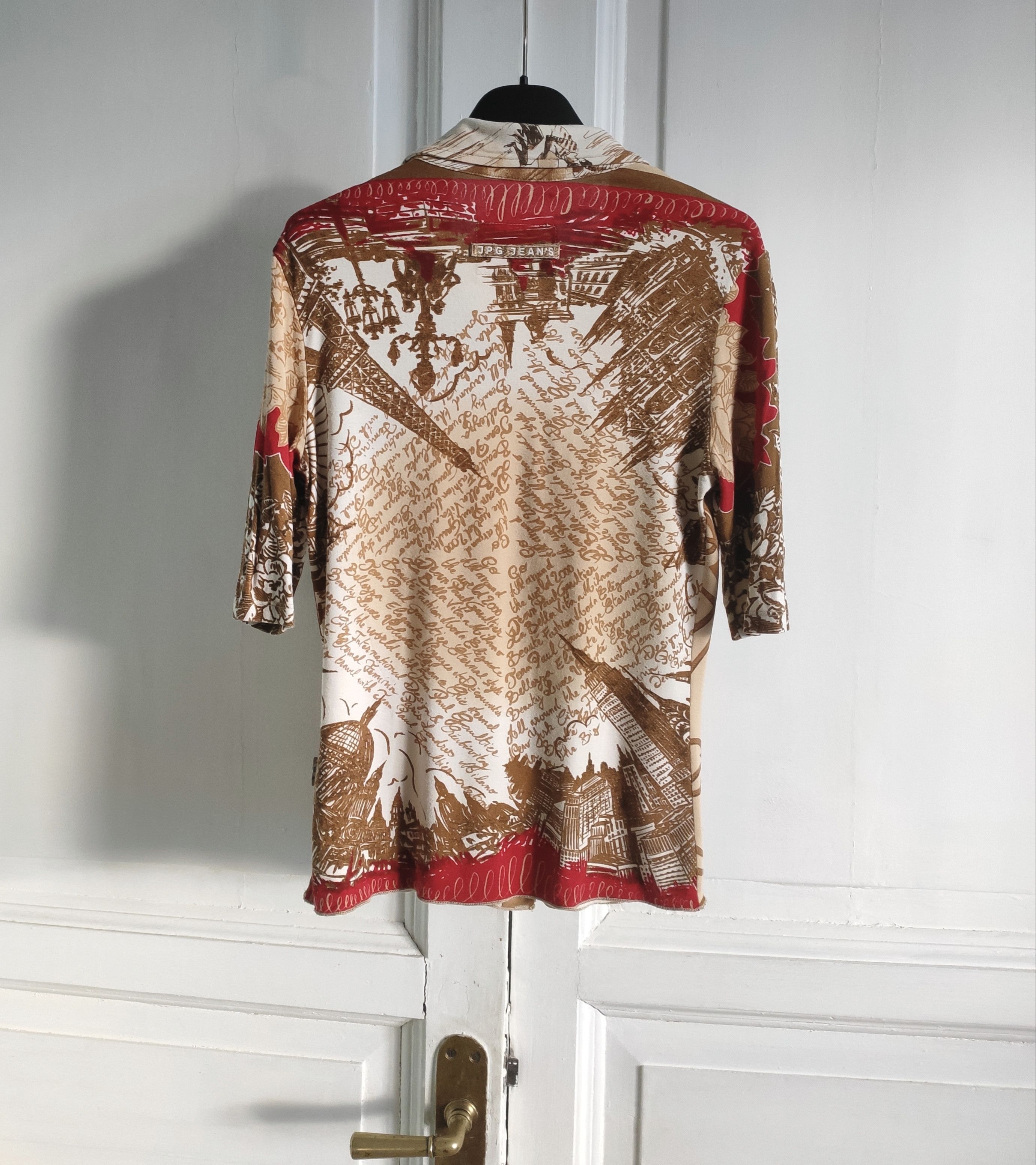 Jean Paul Gaultier GRAIL! Archive blouse.Like John Galliano or Hermes Size S / US 4 / IT 40 - 2 Thumbnail