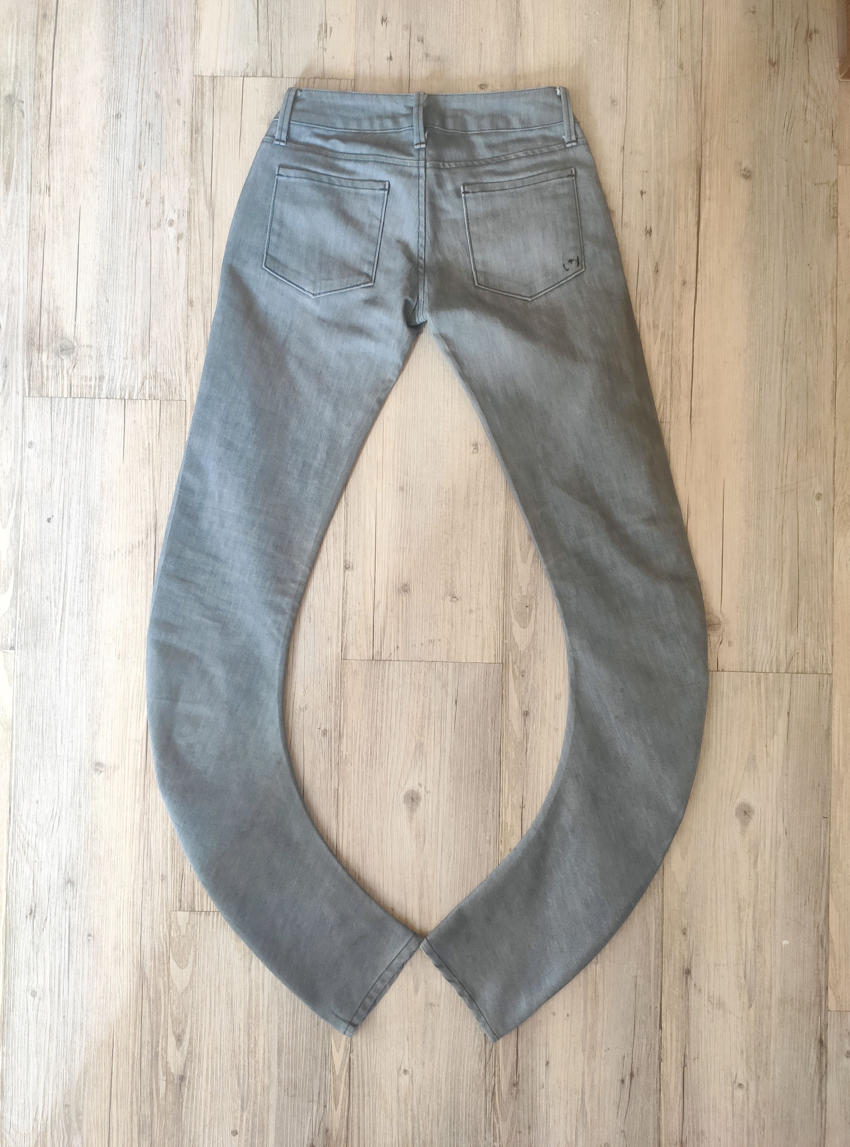 (+)PEOPLE J waxed jeans.Like Hermes or Martin Margiela Size 26" / US 2 / IT 38 - 3 Thumbnail