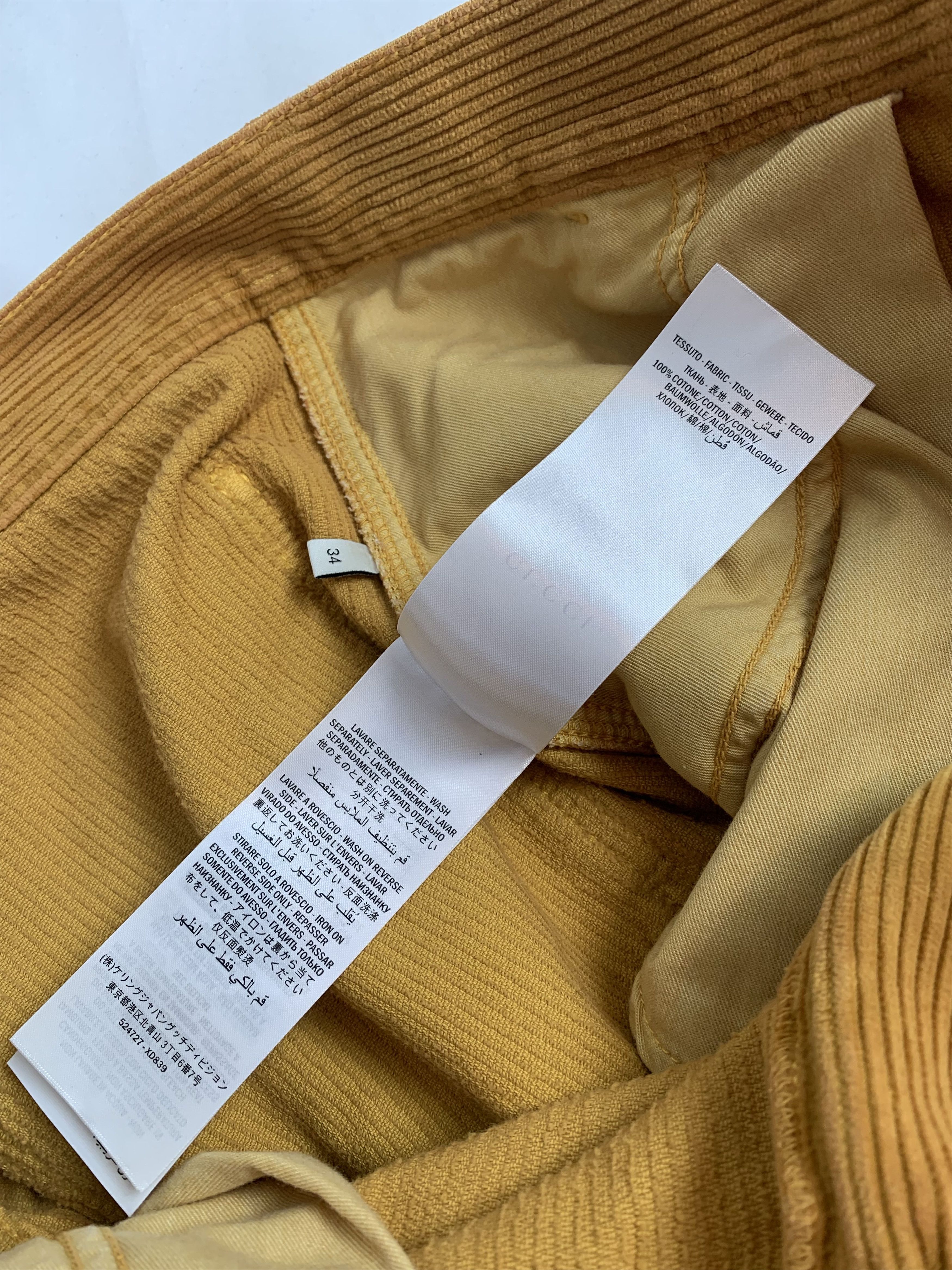 Gucci Gucci Mustard Cords Size US 34 / EU 50 - 10 Thumbnail