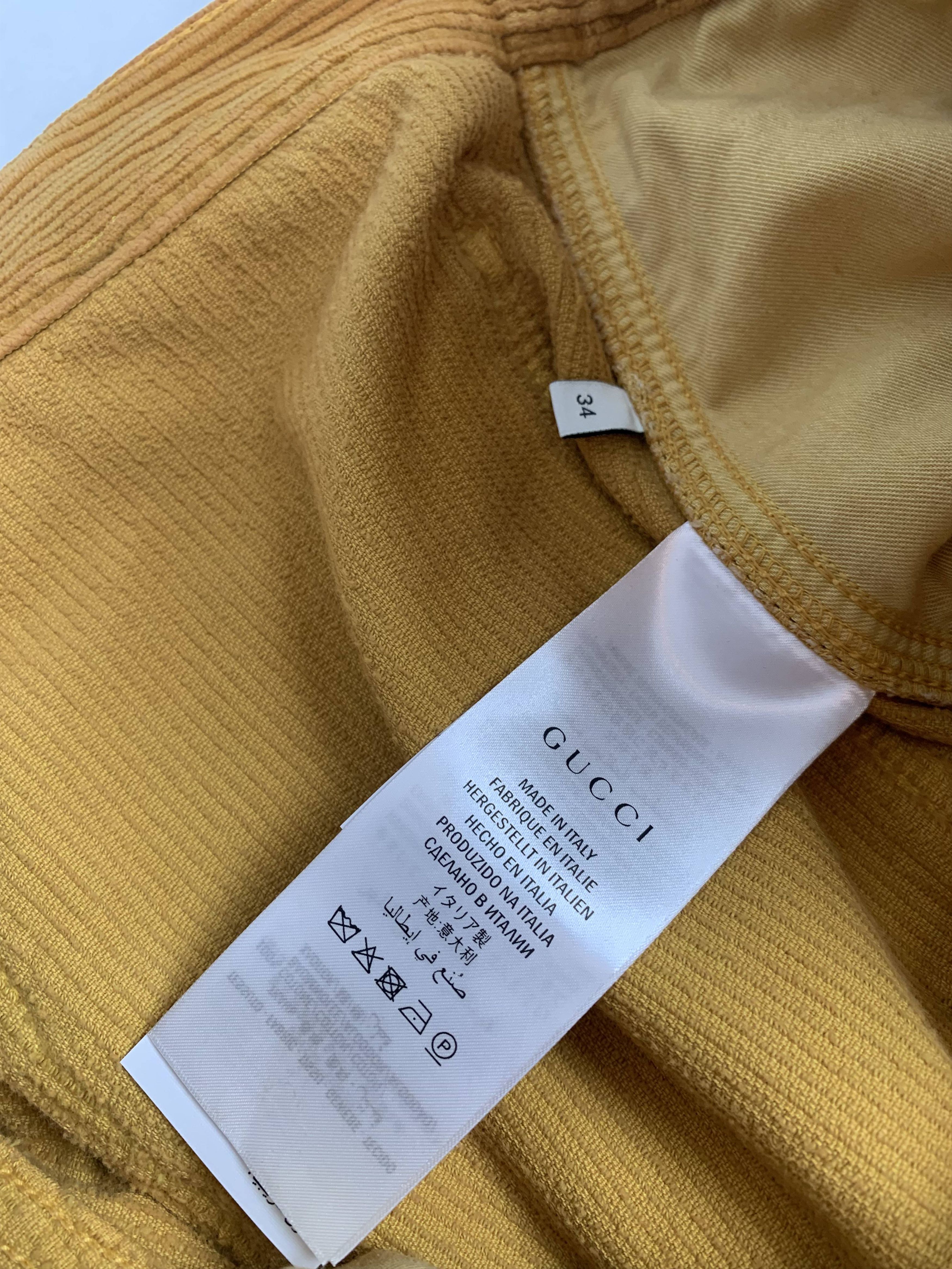 Gucci Gucci Mustard Cords Size US 34 / EU 50 - 9 Thumbnail