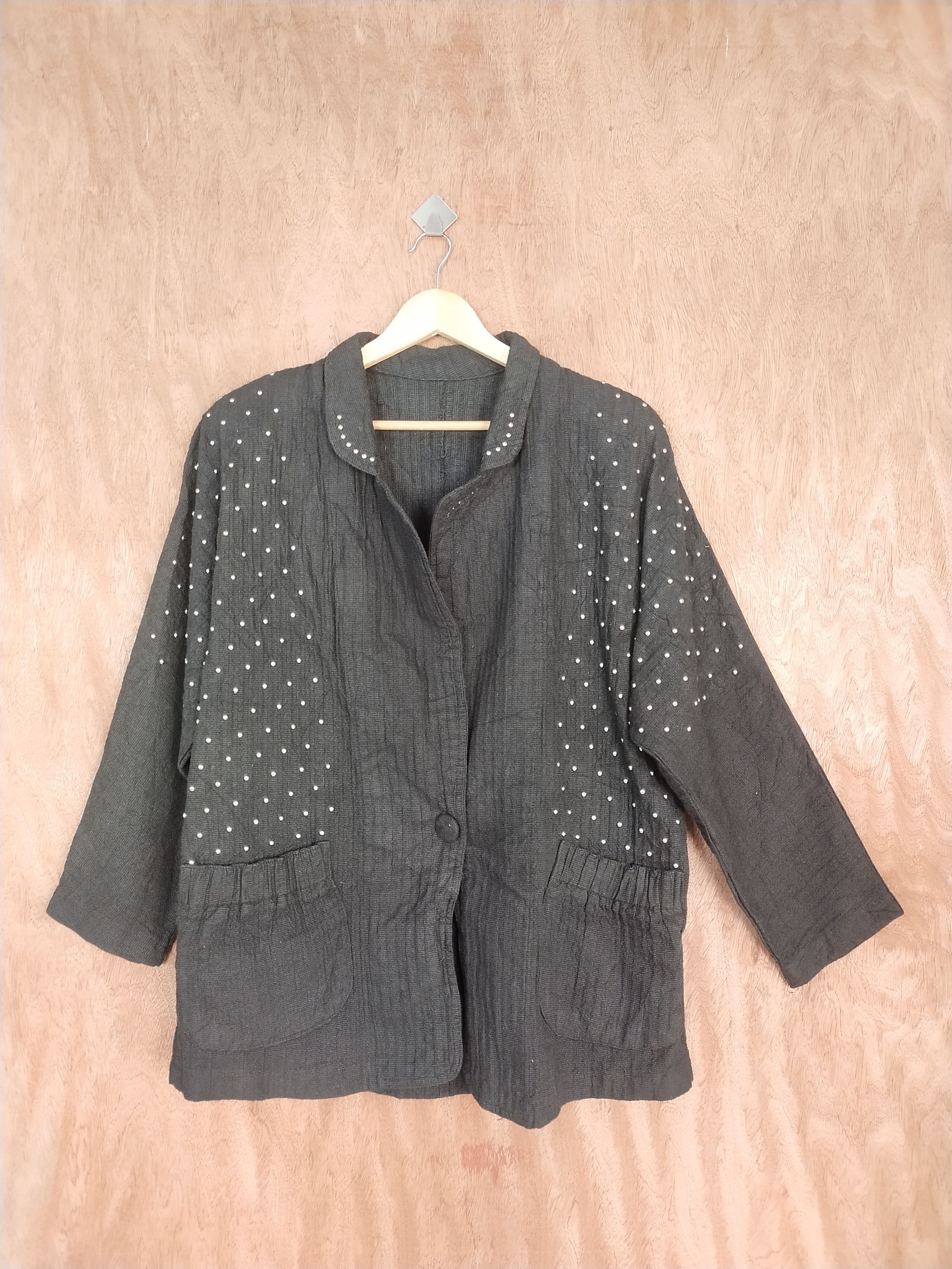 Other Black Cardigan #S229 Size L / US 10 / IT 46 - 1 Thumbnail