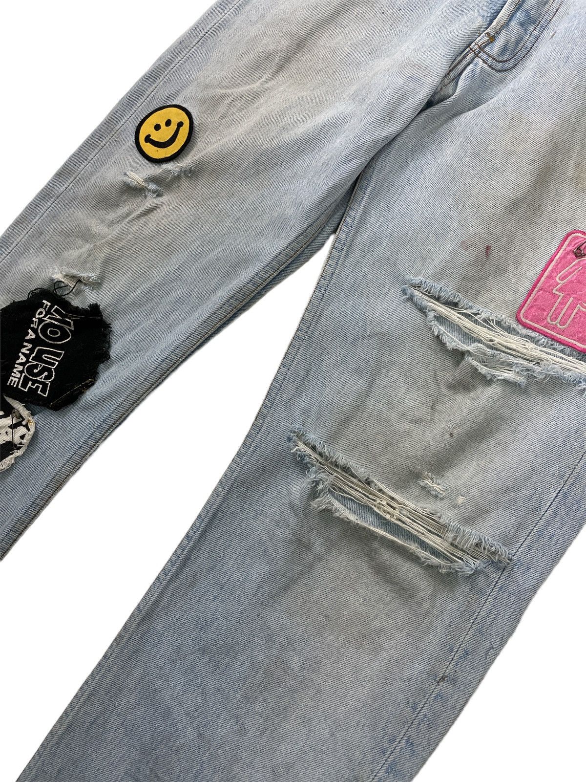 Vtg Levi’s 501 x The Clash Distressed Denim Jeans