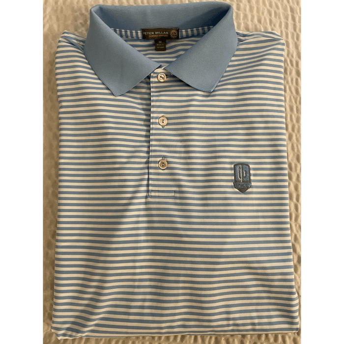 Peter Millar Stretch Knit PVCC Logo Golf / Polo Shirt Grailed