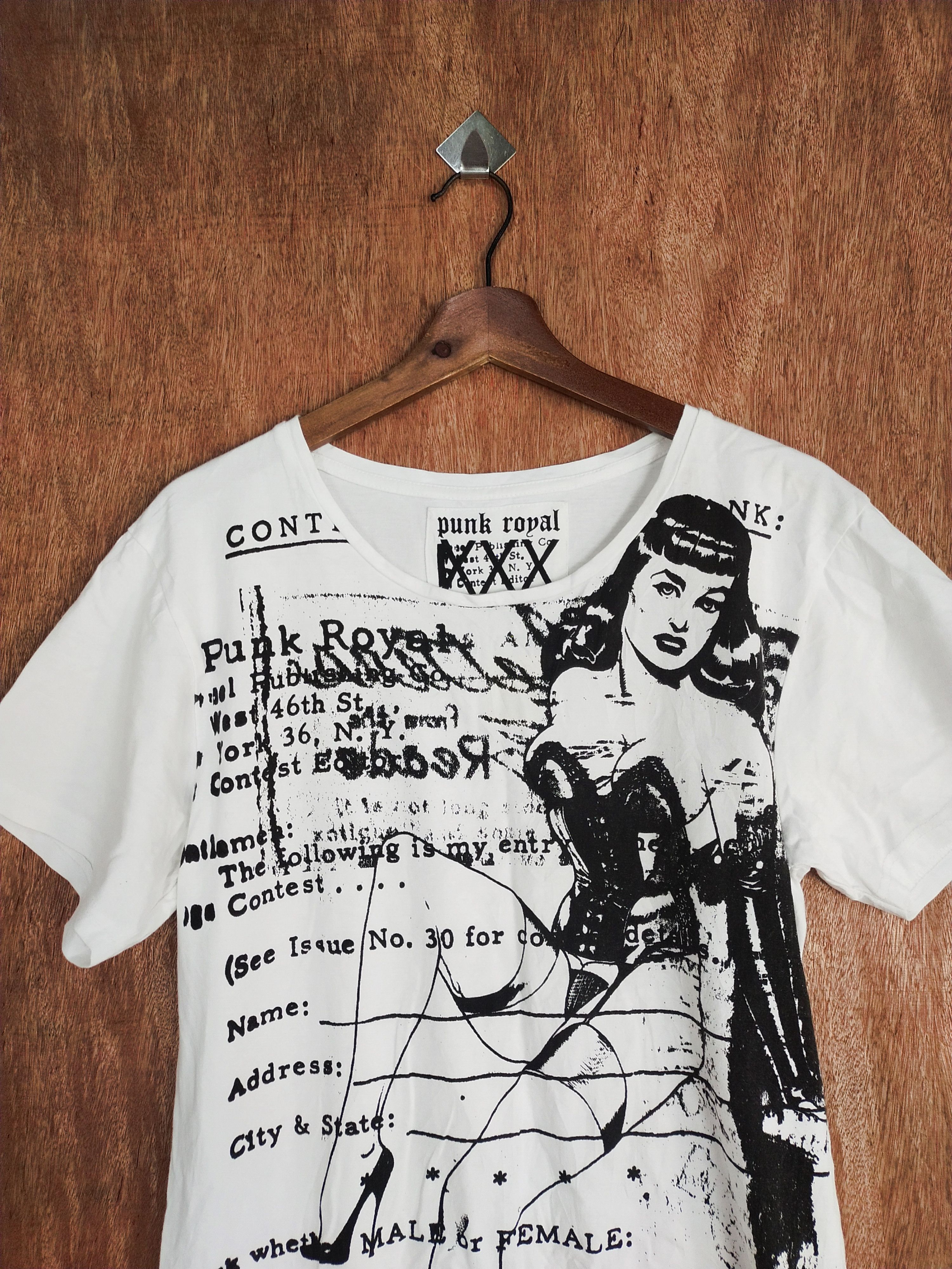 Japanese Brand DL Punk Royal sexy lady like seditionaries if6was9 tee #S054 Size US M / EU 48-50 / 2 - 2 Thumbnail