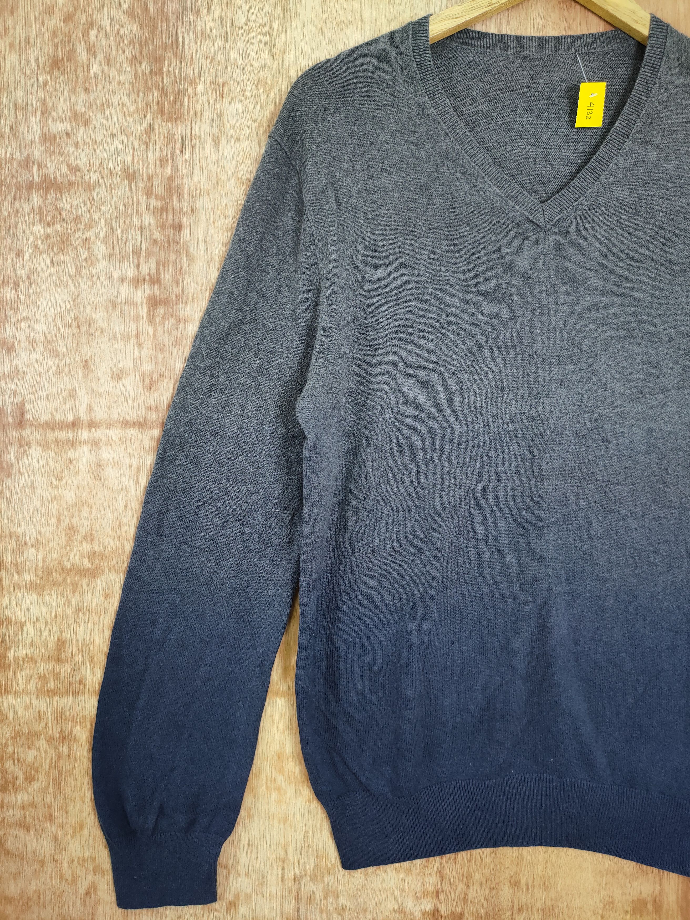 Japanese Brand Japan 2 tone vintage knitwear #4132 Size US M / EU 48-50 / 2 - 2 Thumbnail