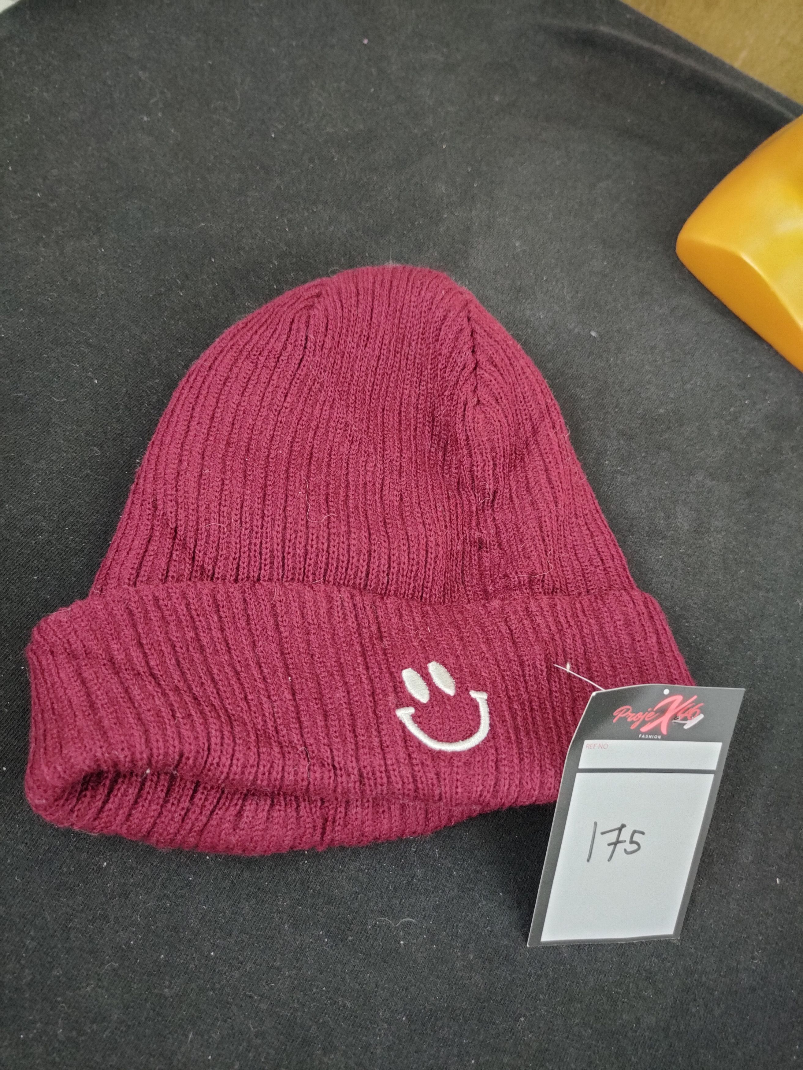 Japanese Brand Beanie smiley japan hat winter knit #175 Size ONE SIZE - 5 Thumbnail