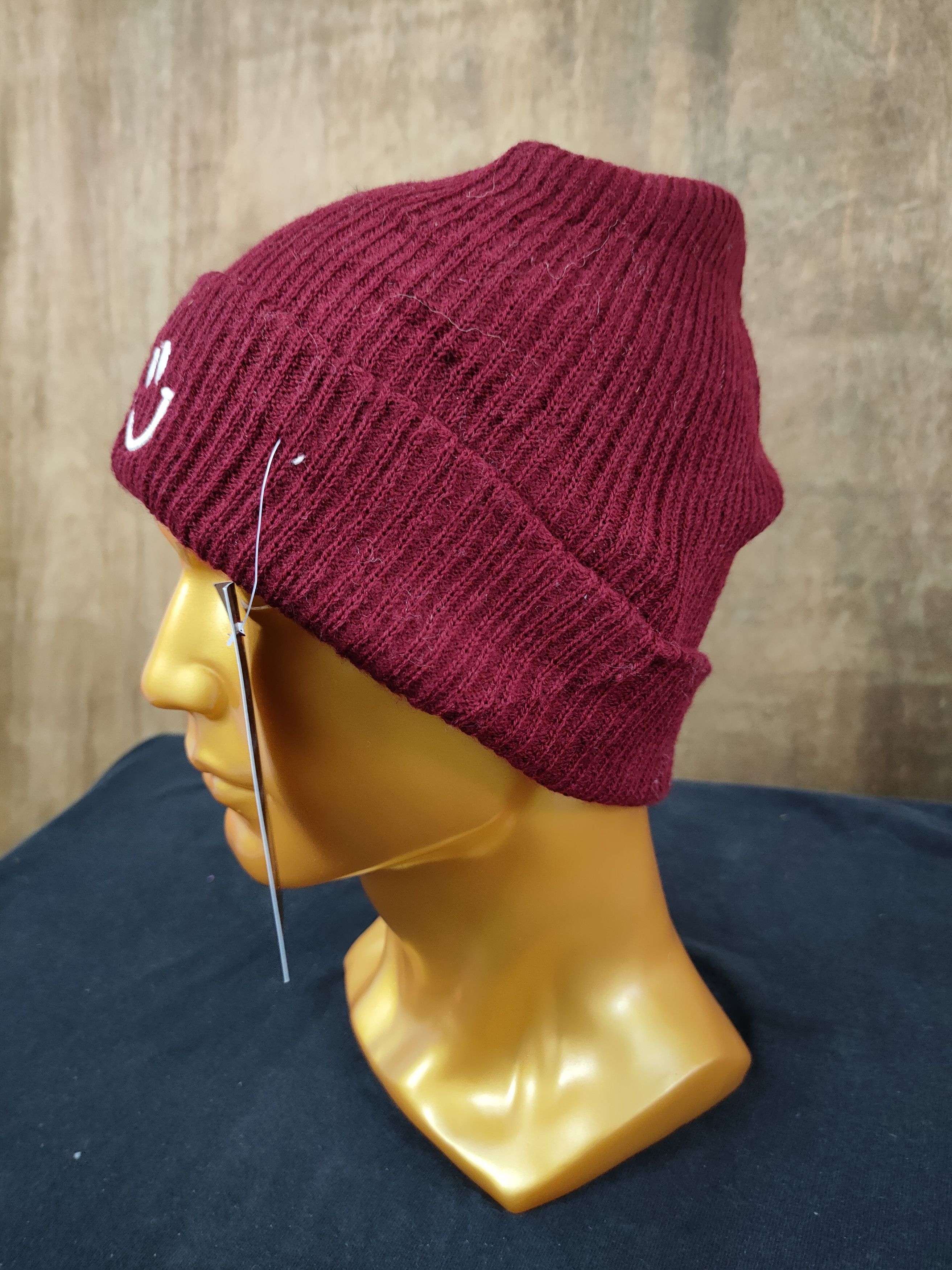 Japanese Brand Beanie smiley japan hat winter knit #175 Size ONE SIZE - 2 Thumbnail