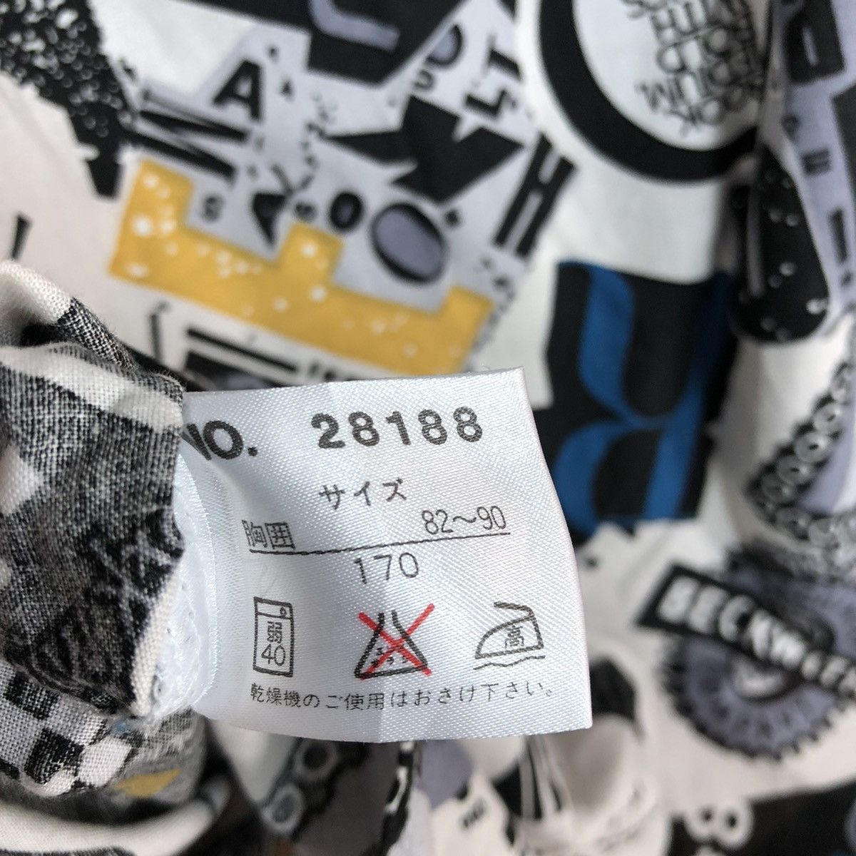 Japanese Brand DLL Rally Boy button up full print vintage shirt #1676 Size US S / EU 44-46 / 1 - 11 Thumbnail