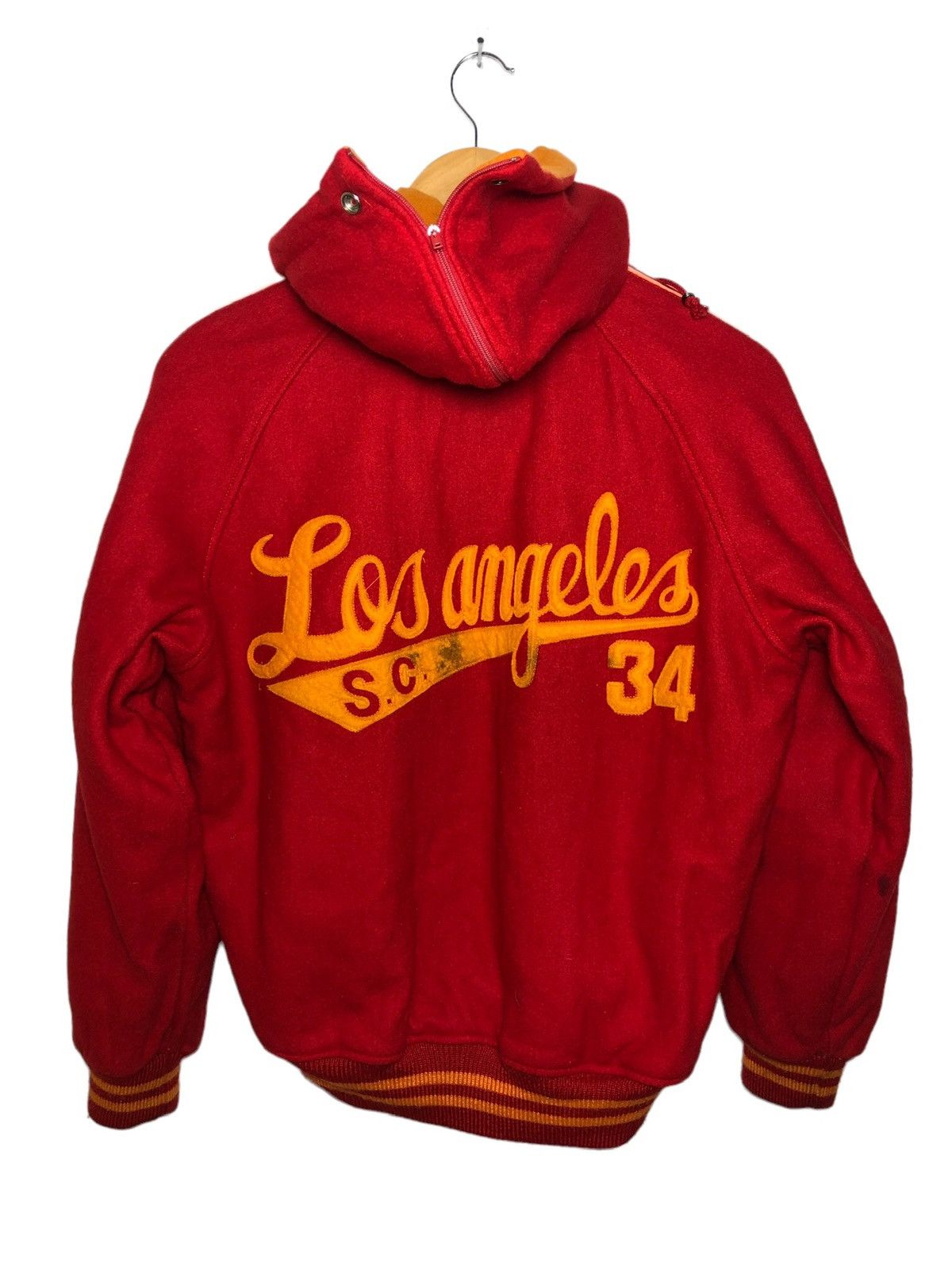 MLB × Vintage Vintage Los Angeles Hoodies Varsity jacket Size US M / EU 48-50 / 2 - 2 Thumbnail