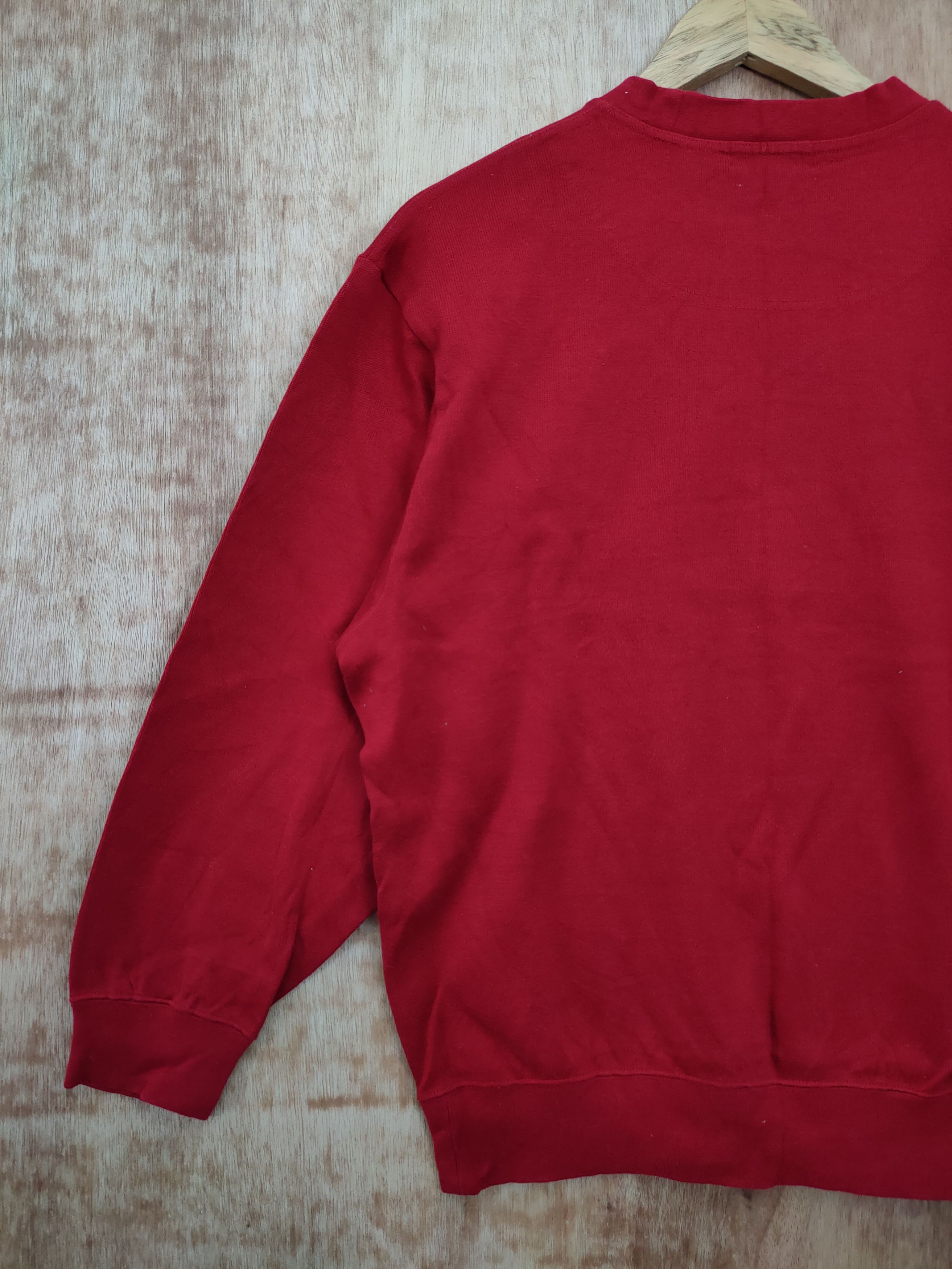 DAKS DL Daks sweatshirt golf red like burberry #444 Size US M / EU 48-50 / 2 - 7 Thumbnail