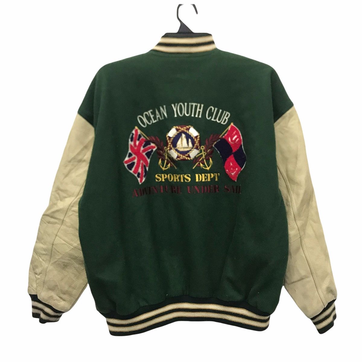 Vintage 💥 OCEAN YOUTH CLUB SPORT VARSITY JACKET Size US L / EU 52-54 / 3 - 1 Thumbnail
