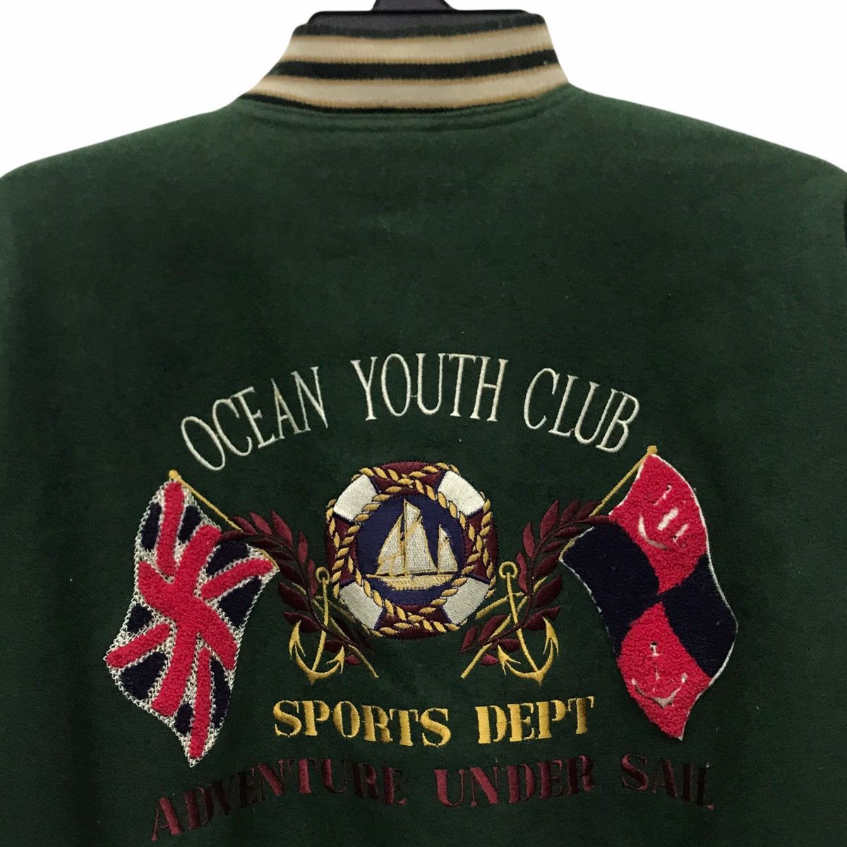 Vintage 💥 OCEAN YOUTH CLUB SPORT VARSITY JACKET Size US L / EU 52-54 / 3 - 5 Thumbnail