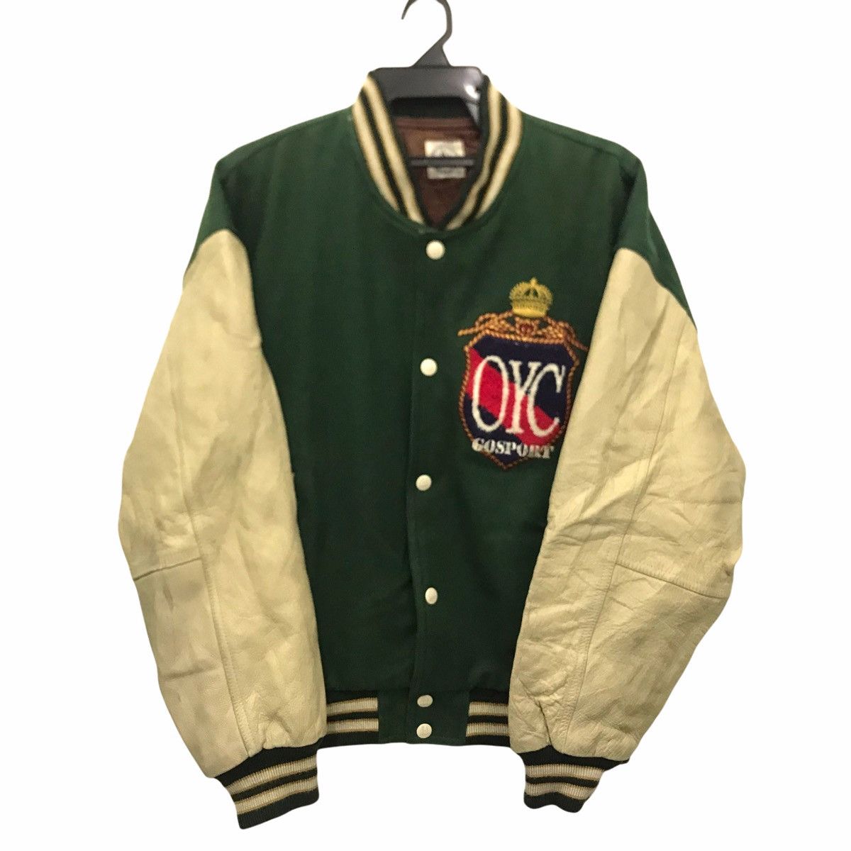 Vintage 💥 OCEAN YOUTH CLUB SPORT VARSITY JACKET Size US L / EU 52-54 / 3 - 4 Thumbnail