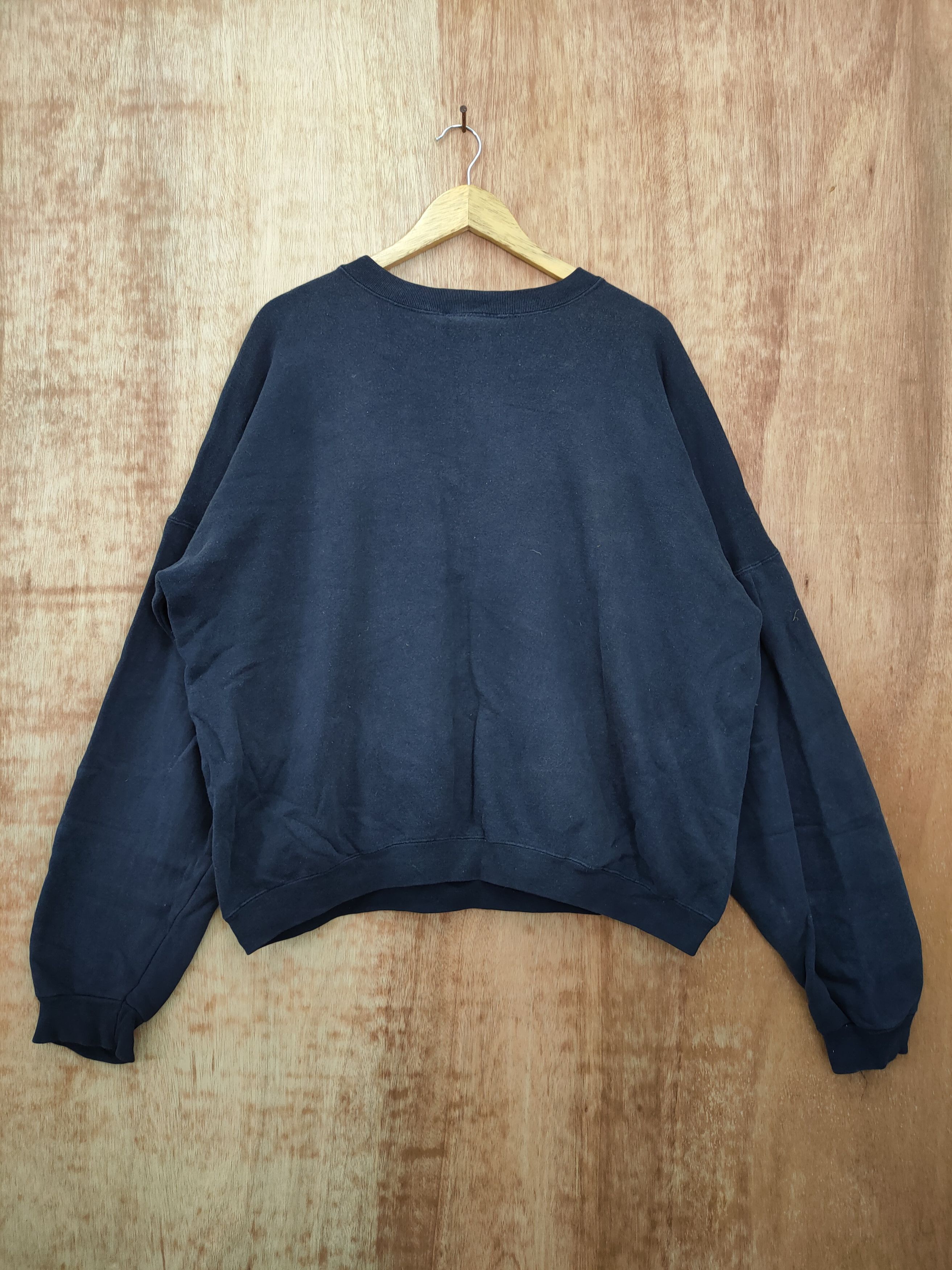 DKNY DL DKNY USA big spell dirty thrashed baggie sweatshirt #431 Size US L / EU 52-54 / 3 - 12 Thumbnail