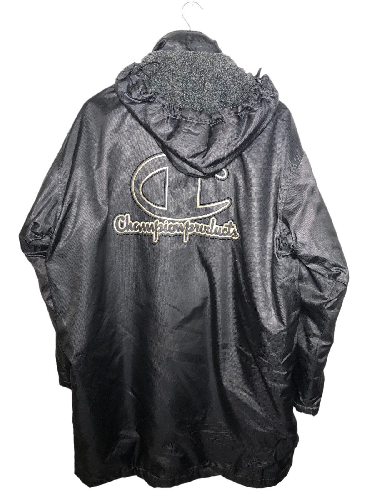Champion × Vintage Vintage Champion Big logo long jacket Size US XL / EU 56 / 4 - 1 Thumbnail