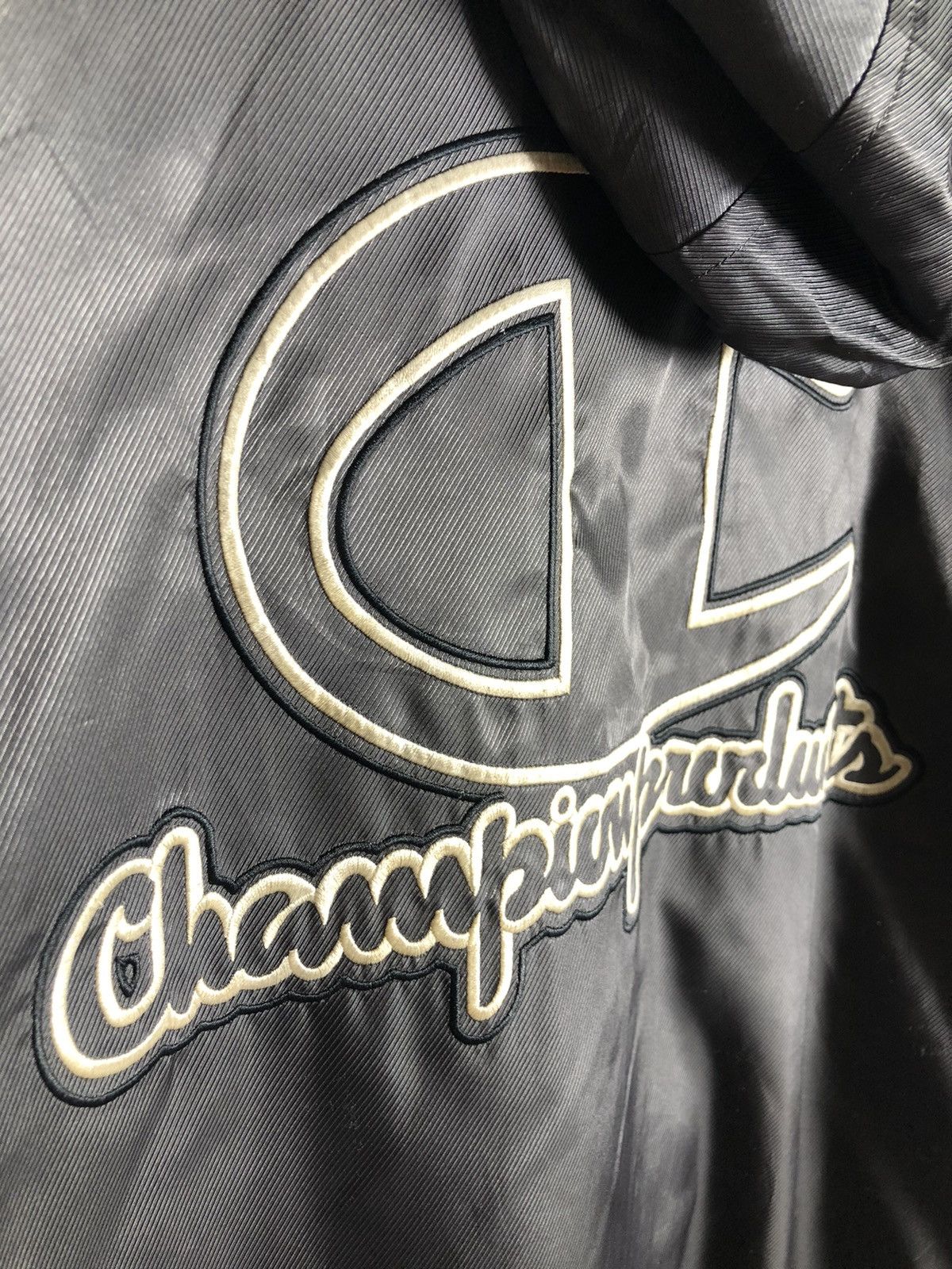 Champion × Vintage Vintage Champion Big logo long jacket Size US XL / EU 56 / 4 - 5 Thumbnail