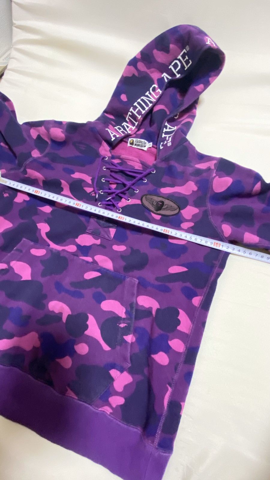 Bape A Bathing Ape purple camo hoodie M Size US M / EU 48-50 / 2 - 21 Thumbnail