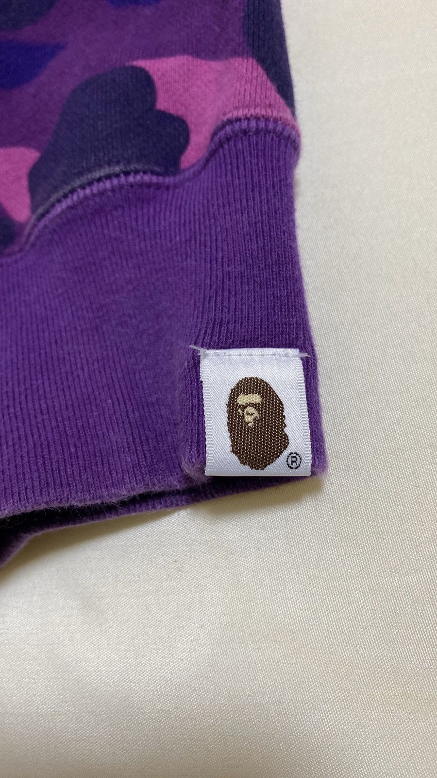 Bape A Bathing Ape purple camo hoodie M Size US M / EU 48-50 / 2 - 4 Thumbnail