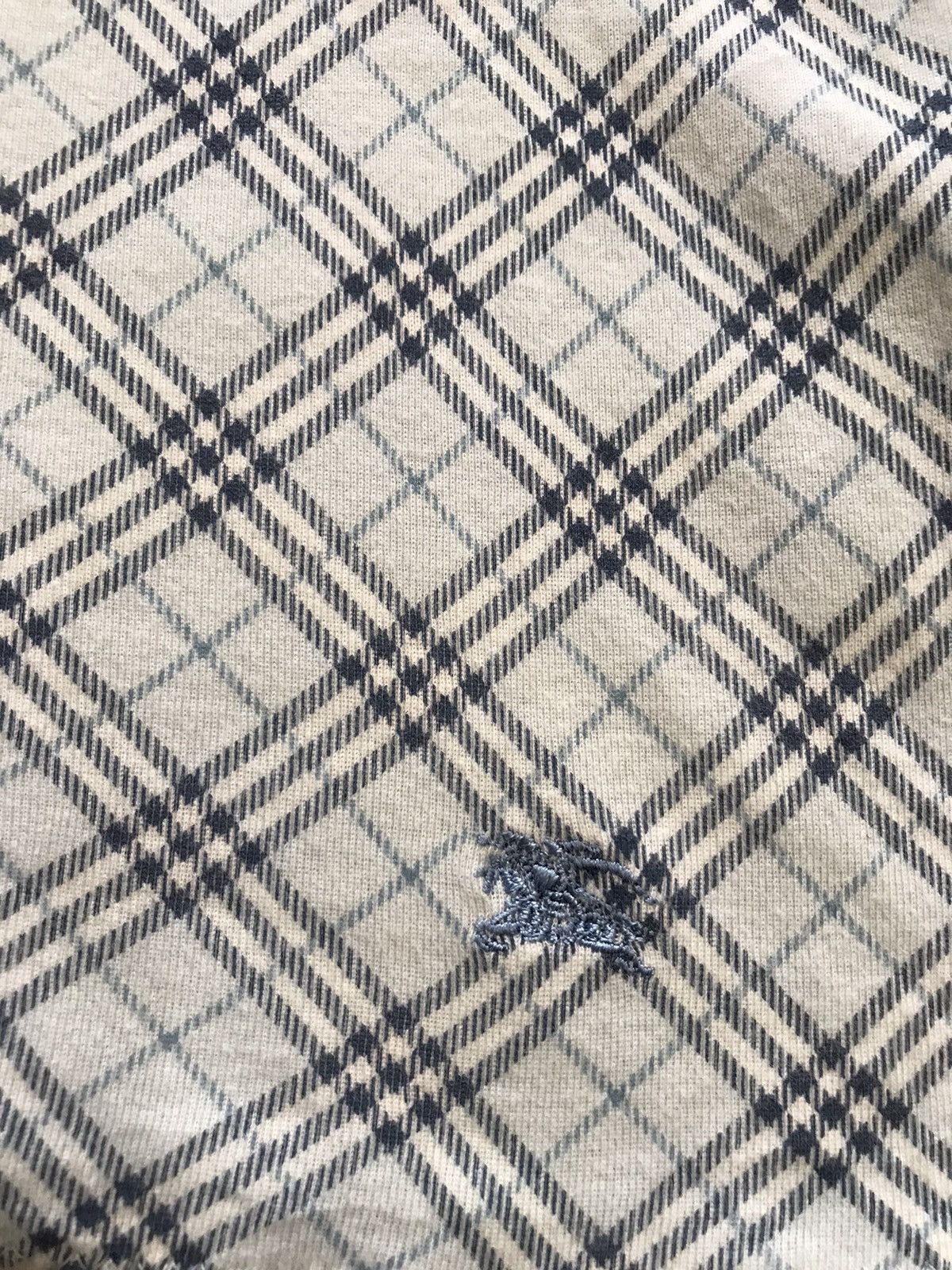 Burberry × Designer Burberry Blue Label Nova Check Sleeveless Blouse Size XS / US 0-2 / IT 36-38 - 7 Thumbnail