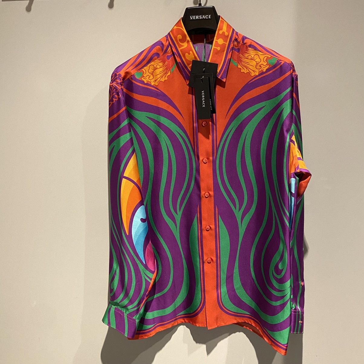 Versace Versace Silk Shirt in Small Grailed
