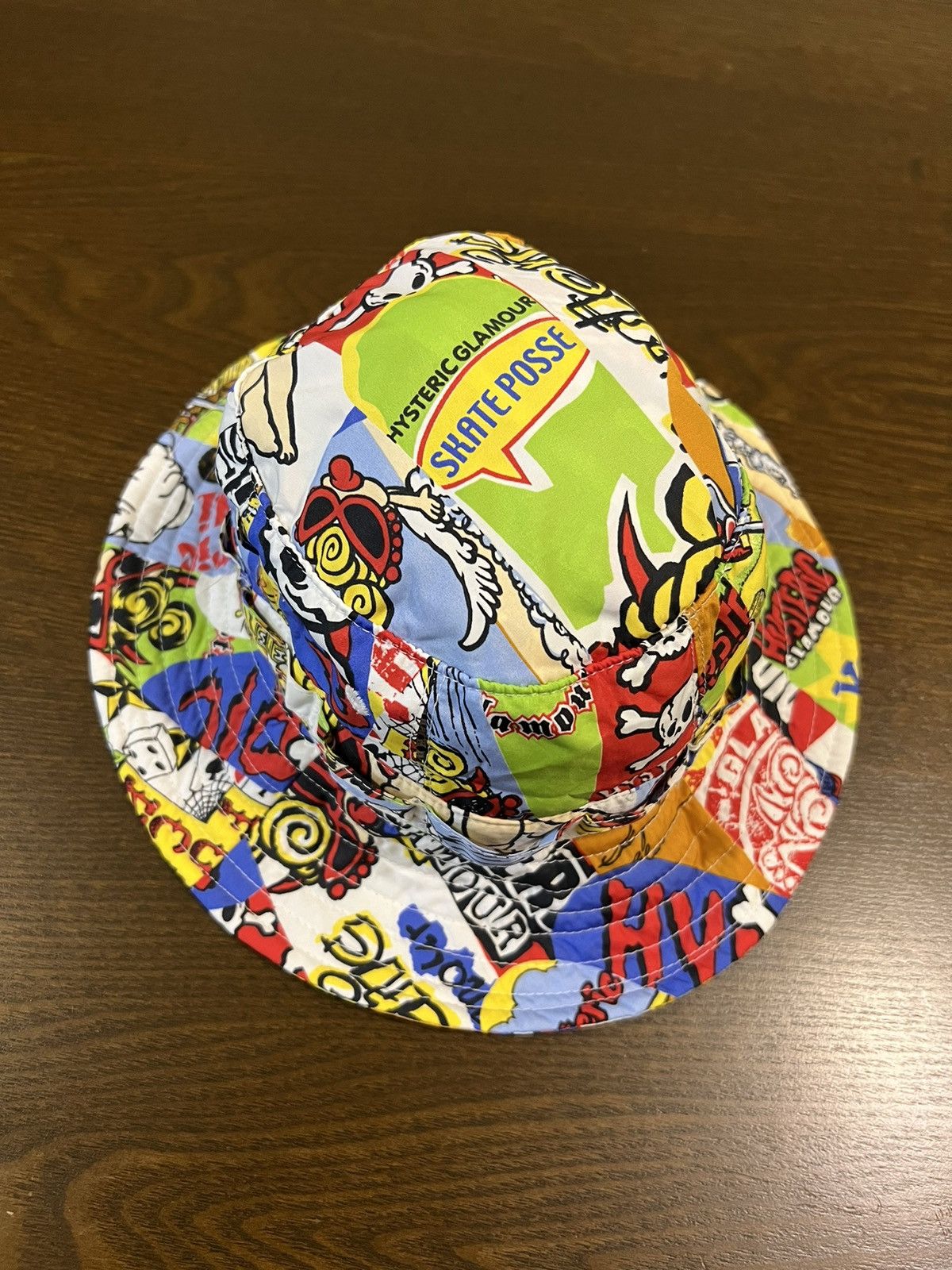 HYSTERIC GLAMOUR OVAL WOMAN柄 バケットハット HYSTERIC GLAMOUR（ヒステリックグラマー）の「OVAL WOMAN柄 バケット