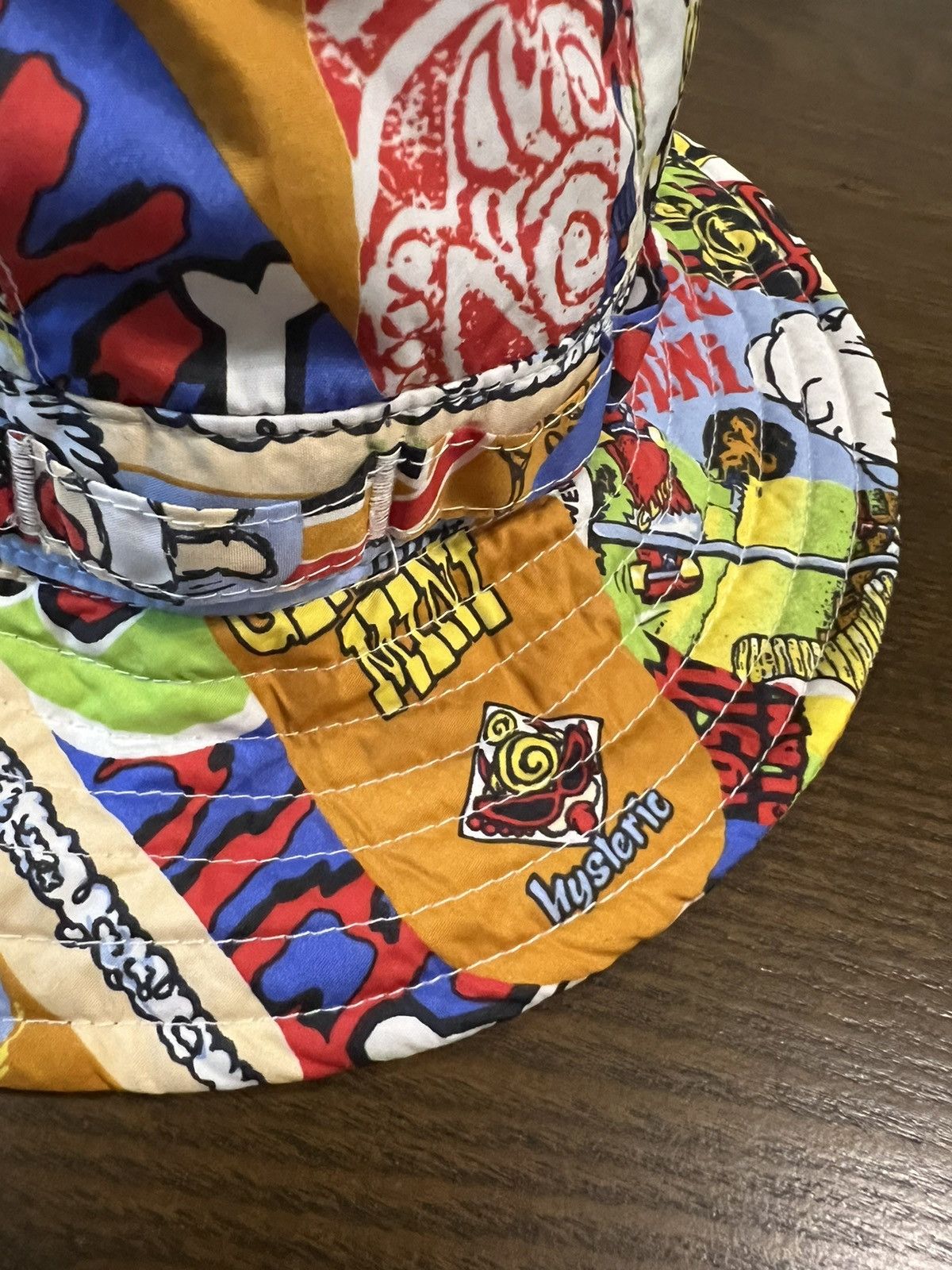 Hook-Ups × Hysteric Glamour Hysteric Glamour Multicolour Jacquard Print Skate Bucket Hat Size ONE SIZE - 6 Thumbnail