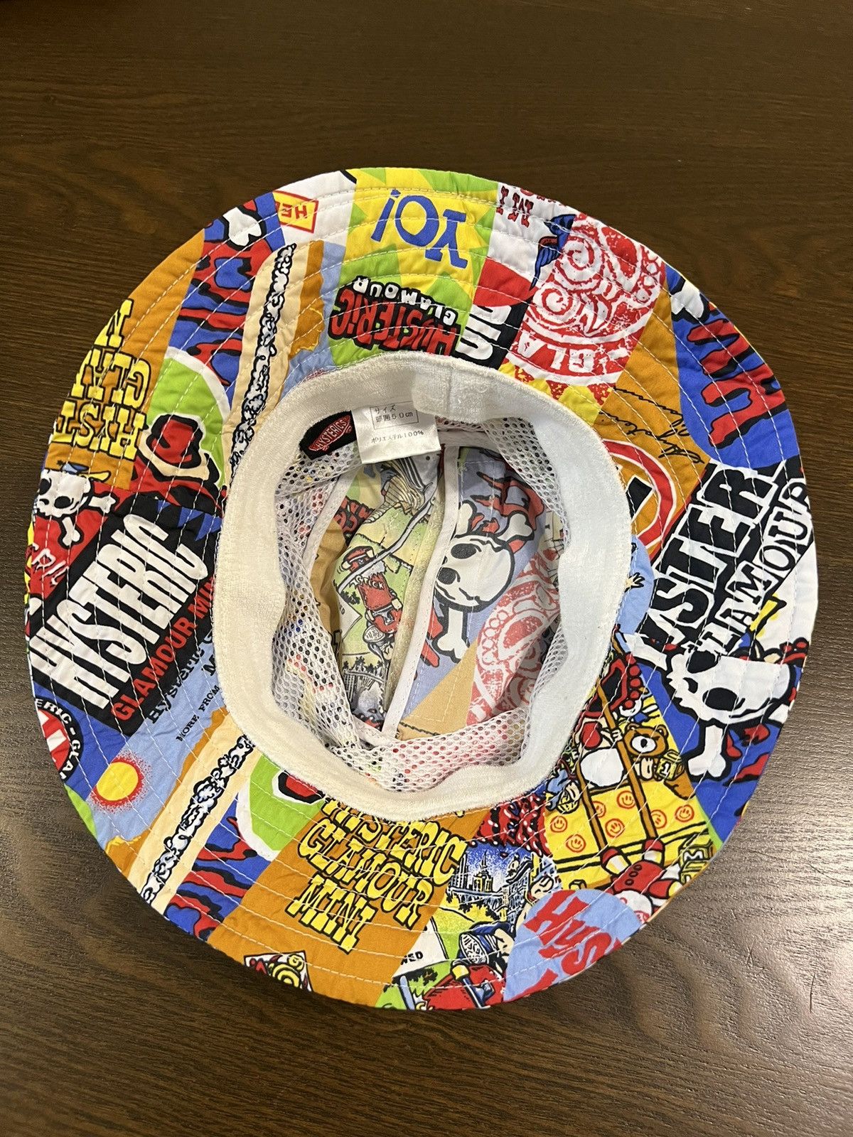 Hook-Ups × Hysteric Glamour Hysteric Glamour Multicolour Jacquard Print Skate Bucket Hat Size ONE SIZE - 8 Thumbnail