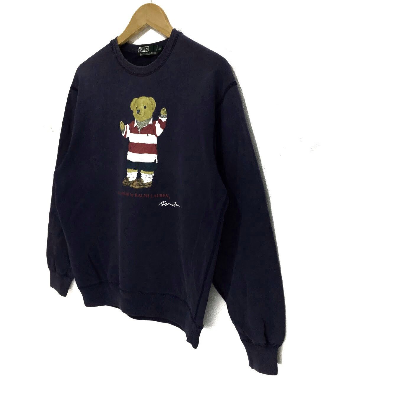 Polo Ralph Lauren Vintage POLO BEAR Ralph Lauren Sweatshirt Size US S / EU 44-46 / 1 - 5 Thumbnail