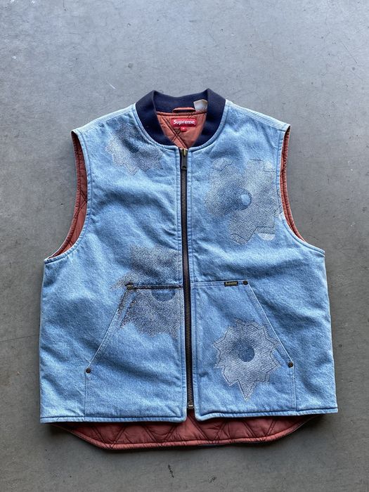 Supreme Supreme Nate Lowman Bullet-Hole Vest | Grailed