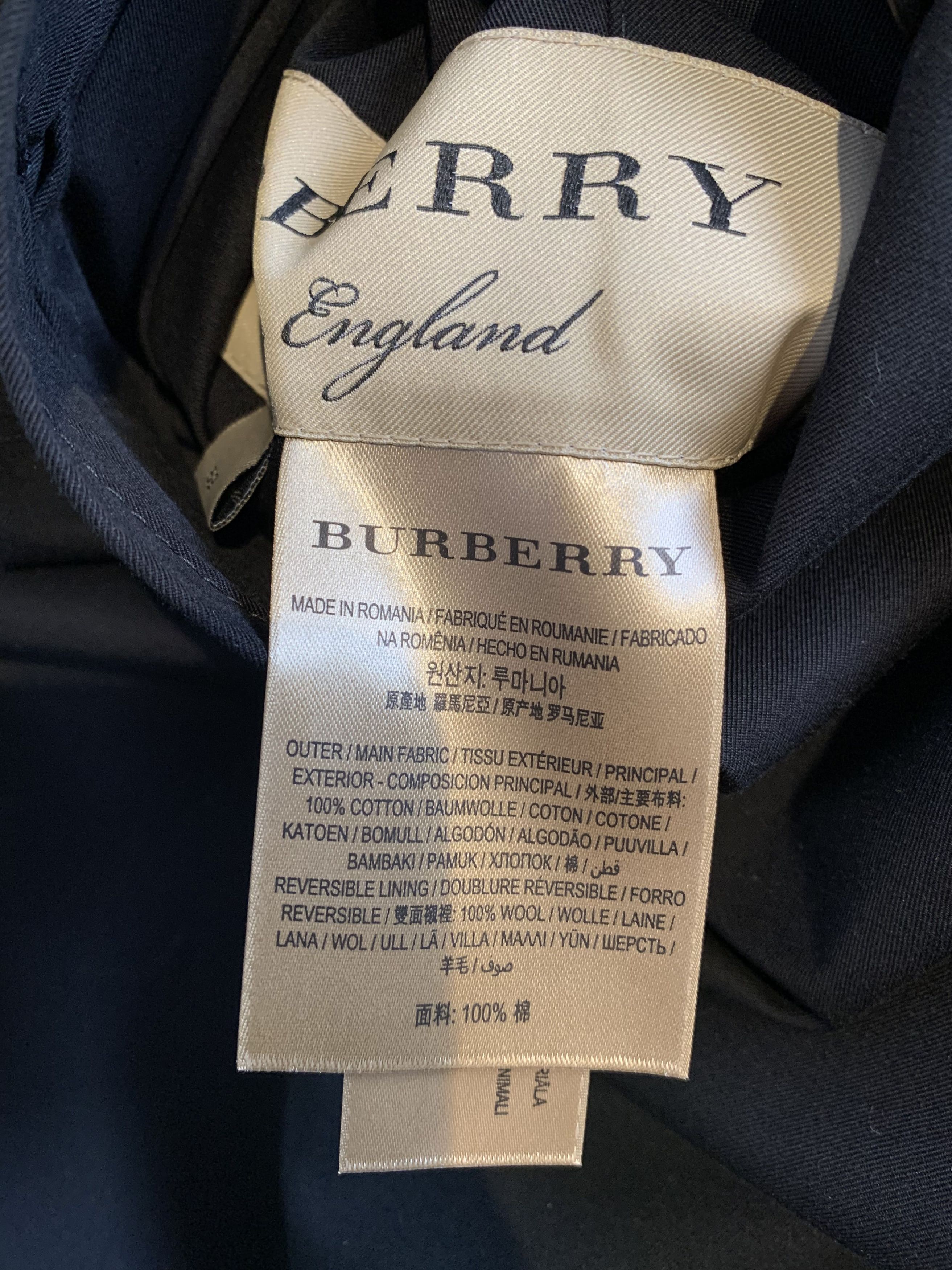 Burberry Burberry Checked Overcoat Size US L / EU 52-54 / 3 - 9 Thumbnail