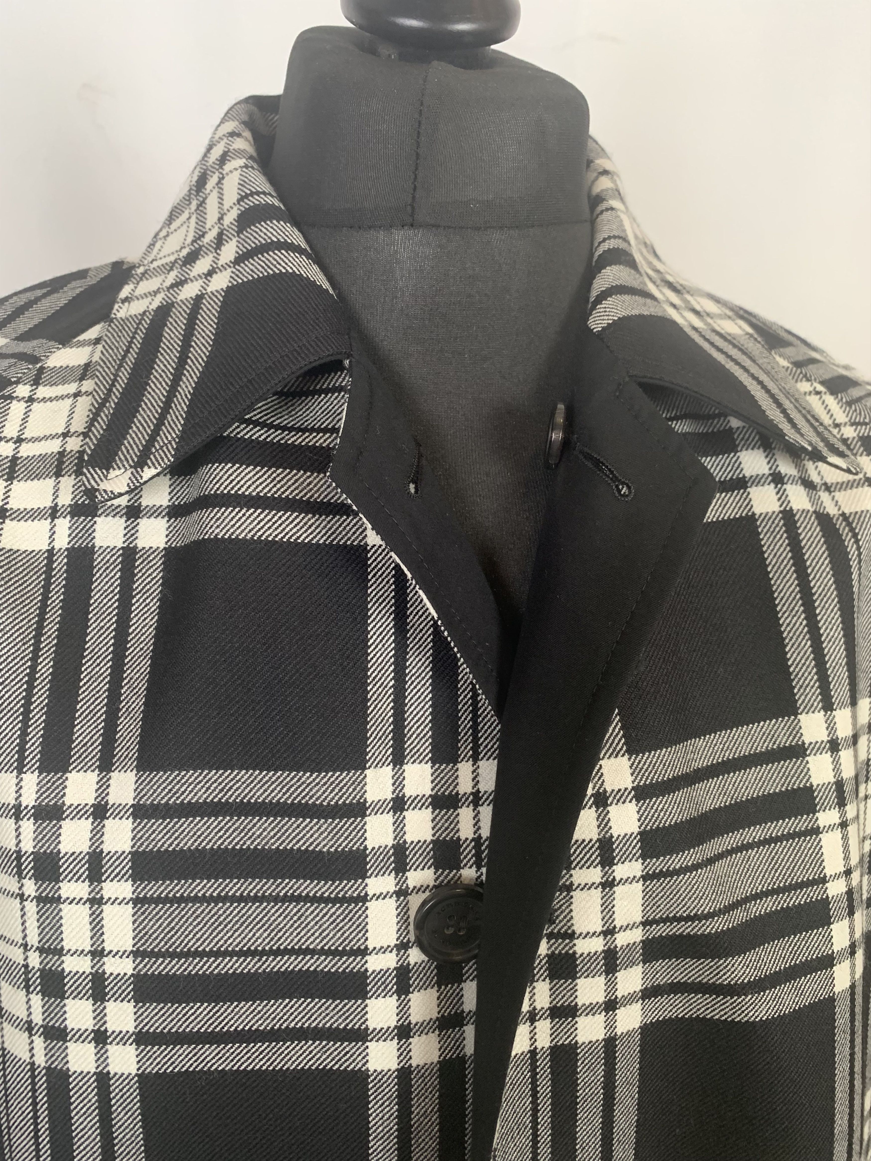 Burberry Burberry Checked Overcoat Size US L / EU 52-54 / 3 - 5 Thumbnail
