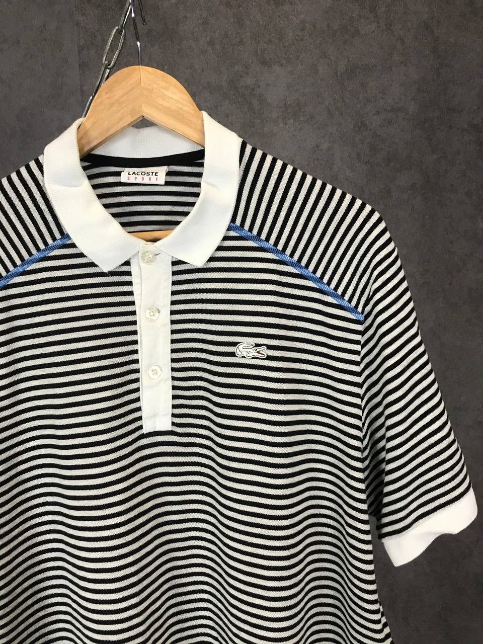 Lacoste Lacoste vintage luxury polo tee Size US XL / EU 56 / 4 - 2 Thumbnail