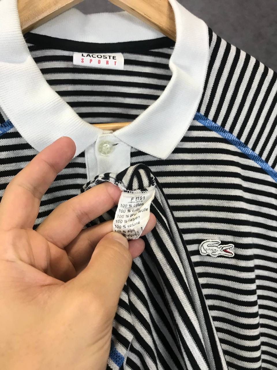 Lacoste Lacoste vintage luxury polo tee Size US XL / EU 56 / 4 - 5 Thumbnail
