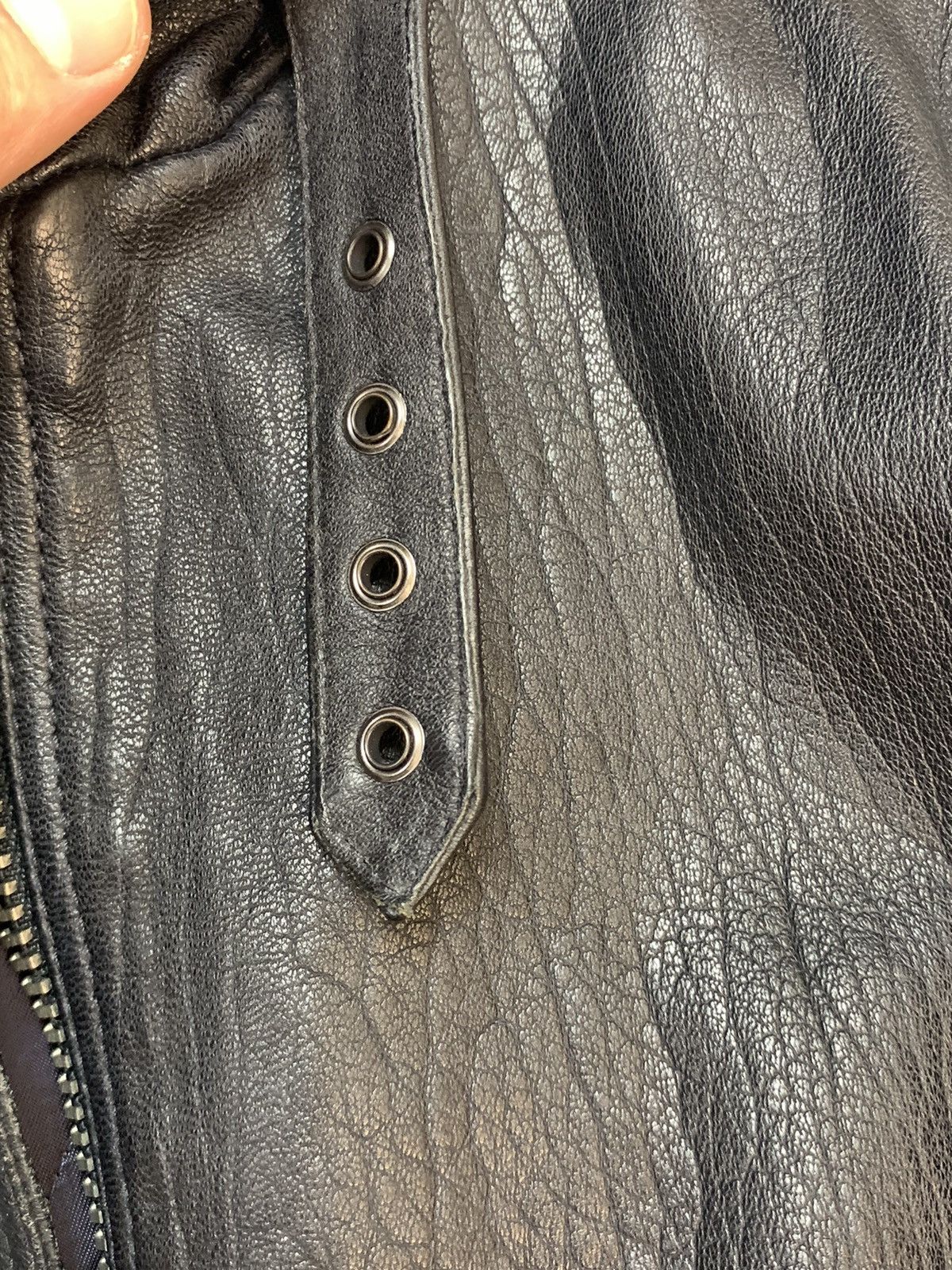 Burberry Extremely rare Burberry Brit leather biker jacket Size US M / EU 48-50 / 2 - 16 Thumbnail