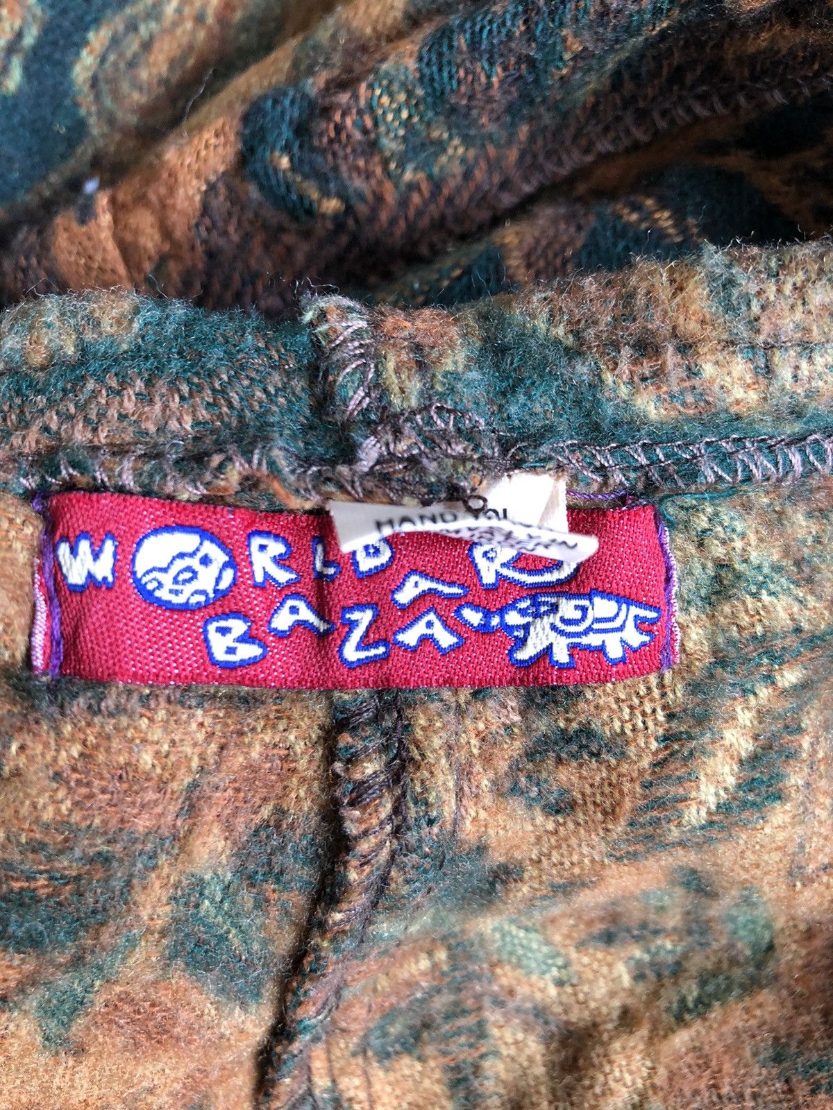 Japanese Brand Body wrapped scarf wool designer made in India Size ONE SIZE - 5 Thumbnail