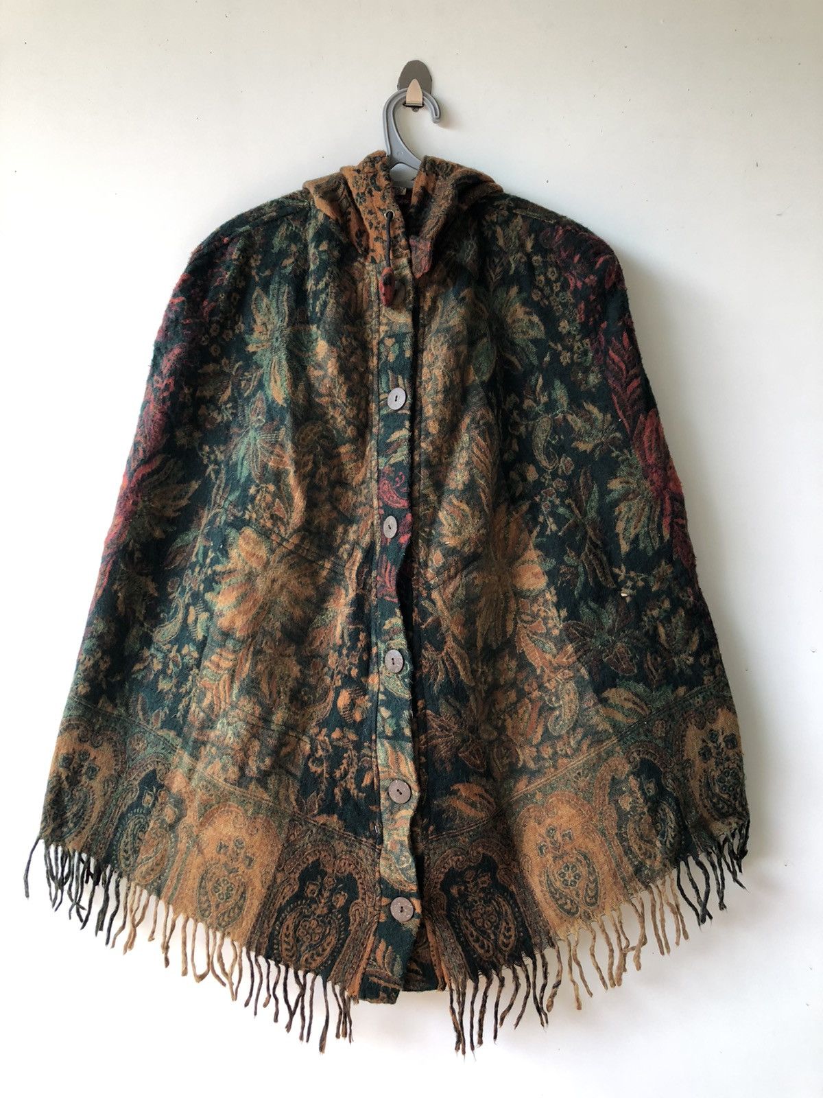 Japanese Brand Body wrapped scarf wool designer made in India Size ONE SIZE - 1 Thumbnail