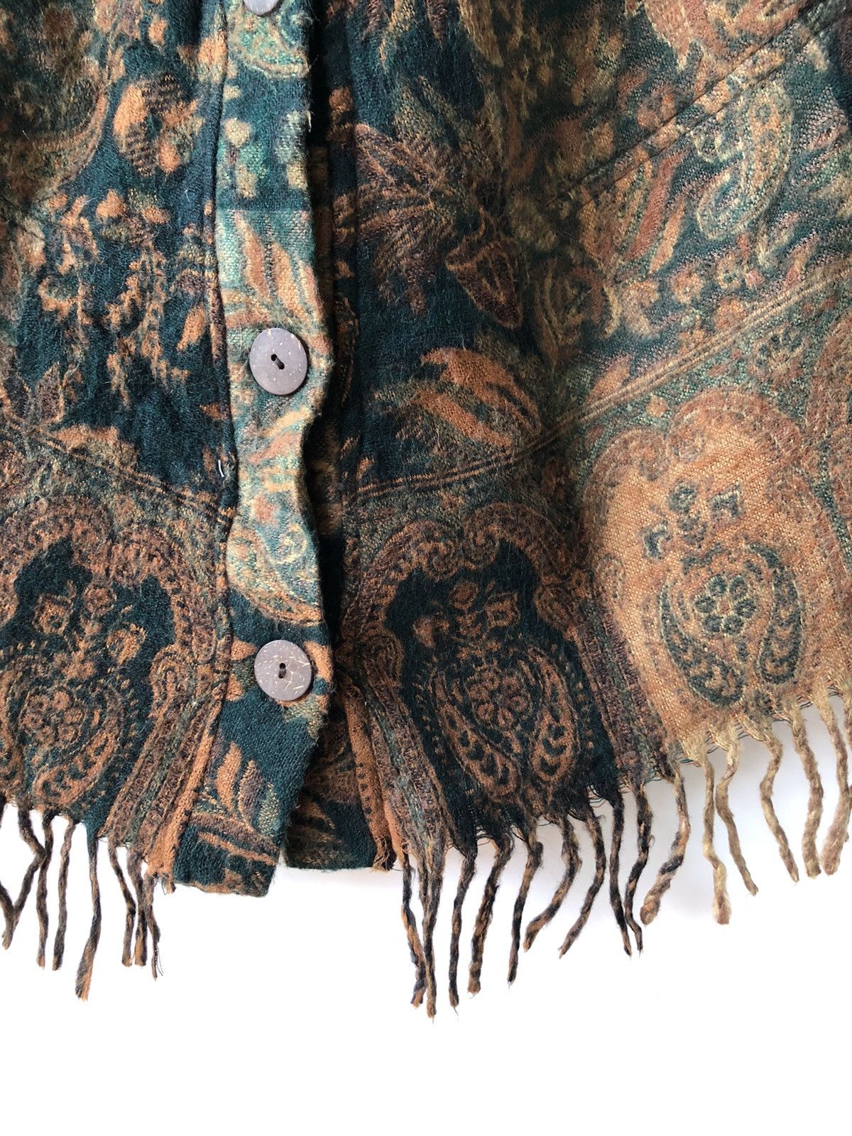 Japanese Brand Body wrapped scarf wool designer made in India Size ONE SIZE - 3 Thumbnail