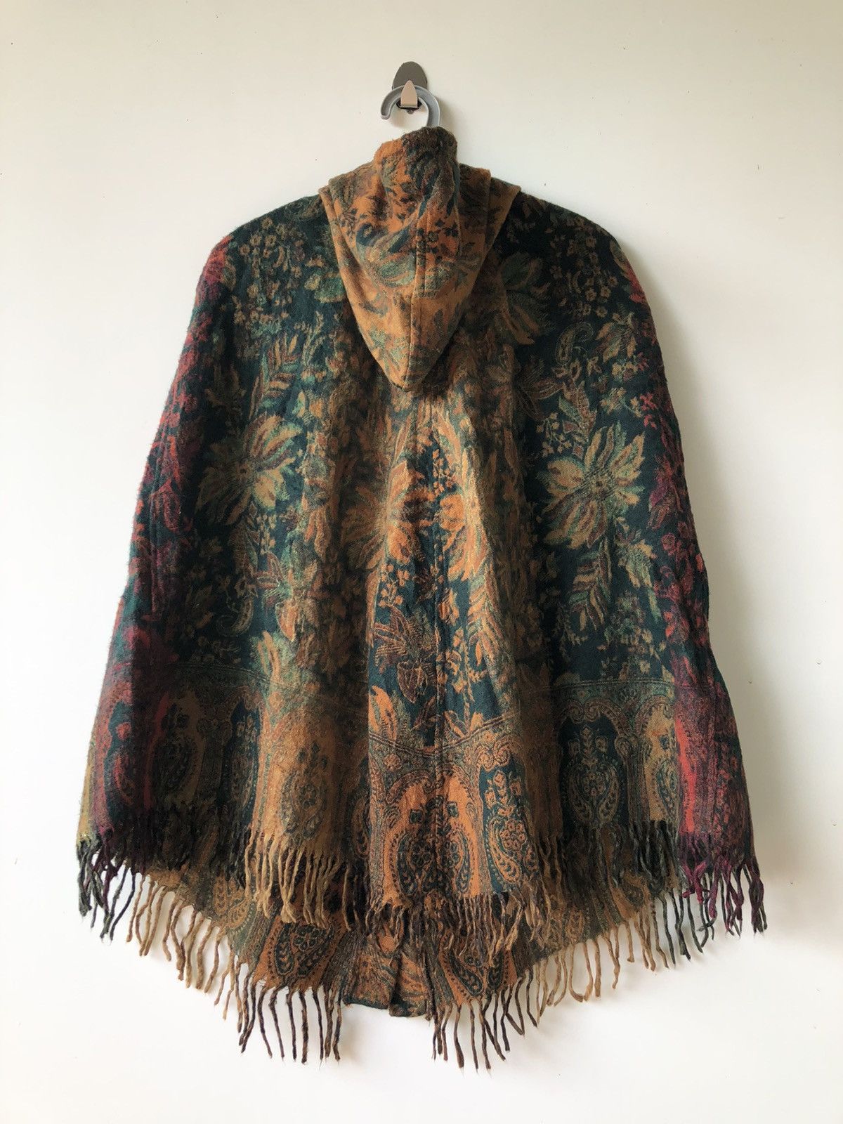 Japanese Brand Body wrapped scarf wool designer made in India Size ONE SIZE - 2 Thumbnail