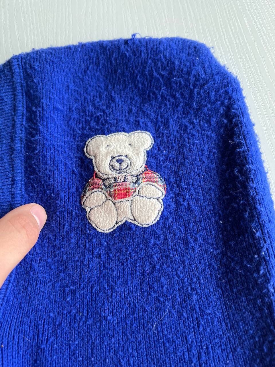 Designer × Handmade 90s Bear Balaclava Hat/Cap/Snowhat/Snowcap Balaclava Size ONE SIZE - 2 Thumbnail