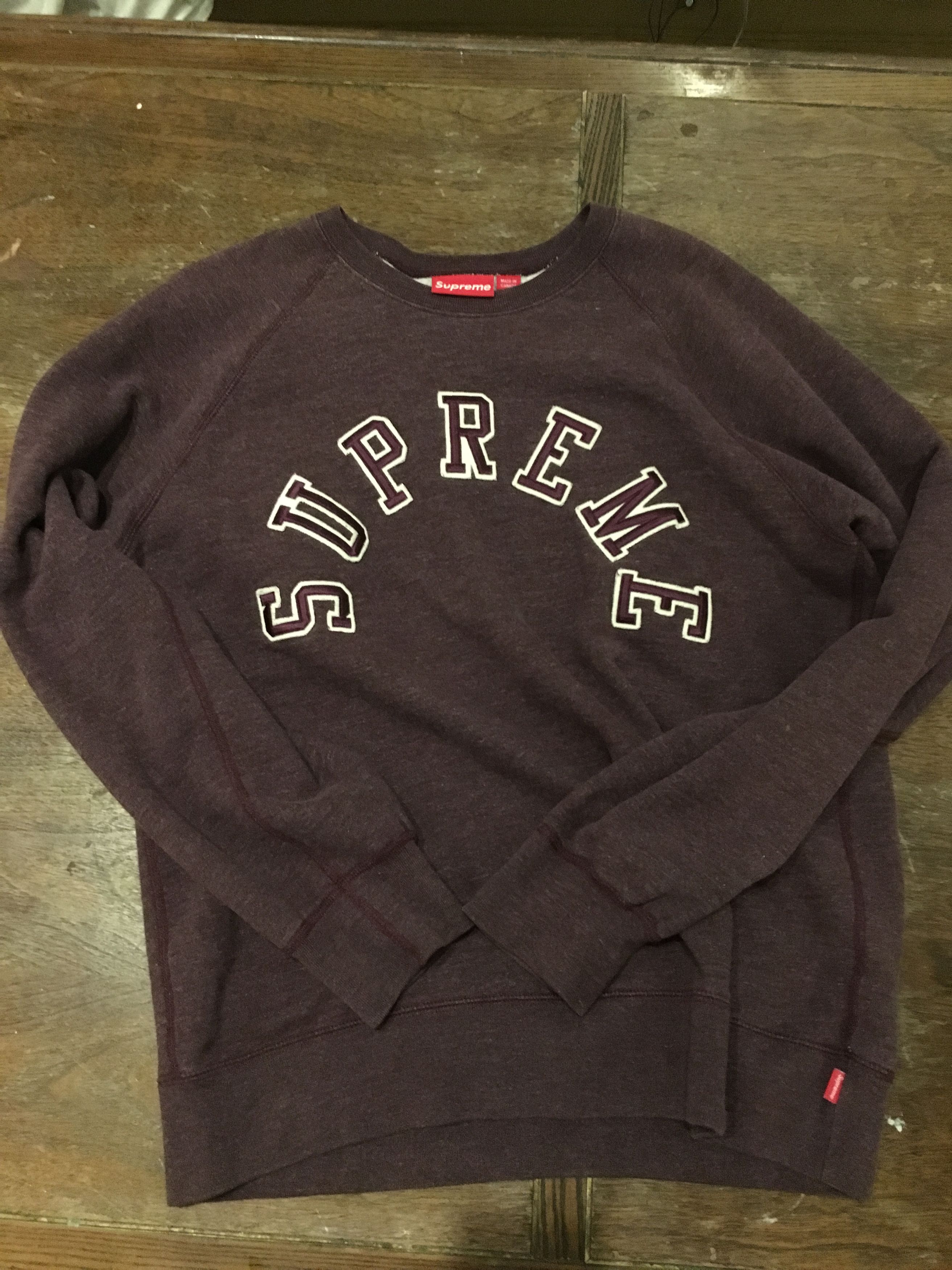 Supreme Arc Logo Crewneck | Grailed