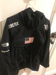 Supreme the north face trans antarctica expedition pullover jacket on sale black