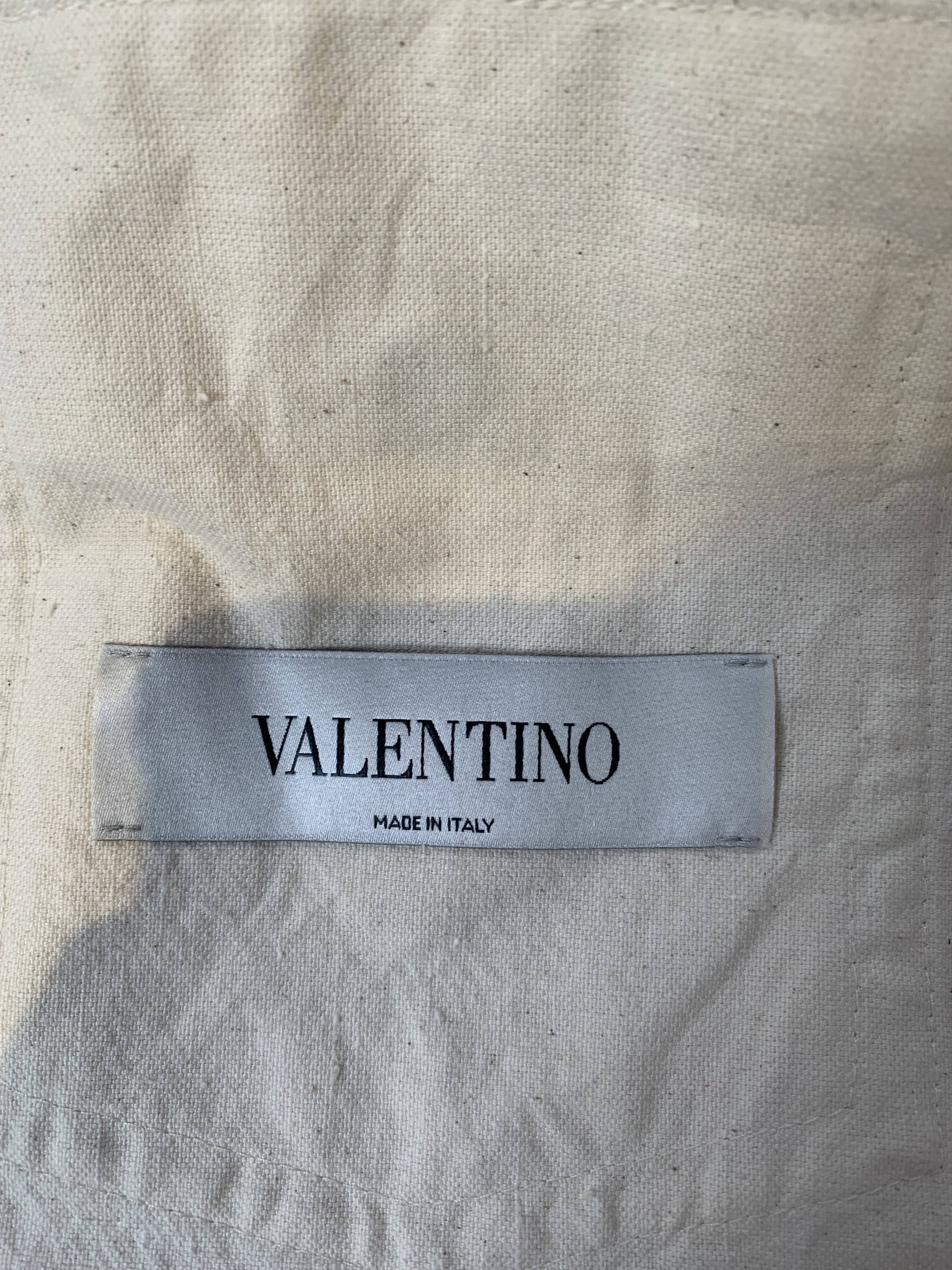 Valentino Valentino Embroidered Denim Jacket Size US L / EU 52-54 / 3 - 11 Thumbnail