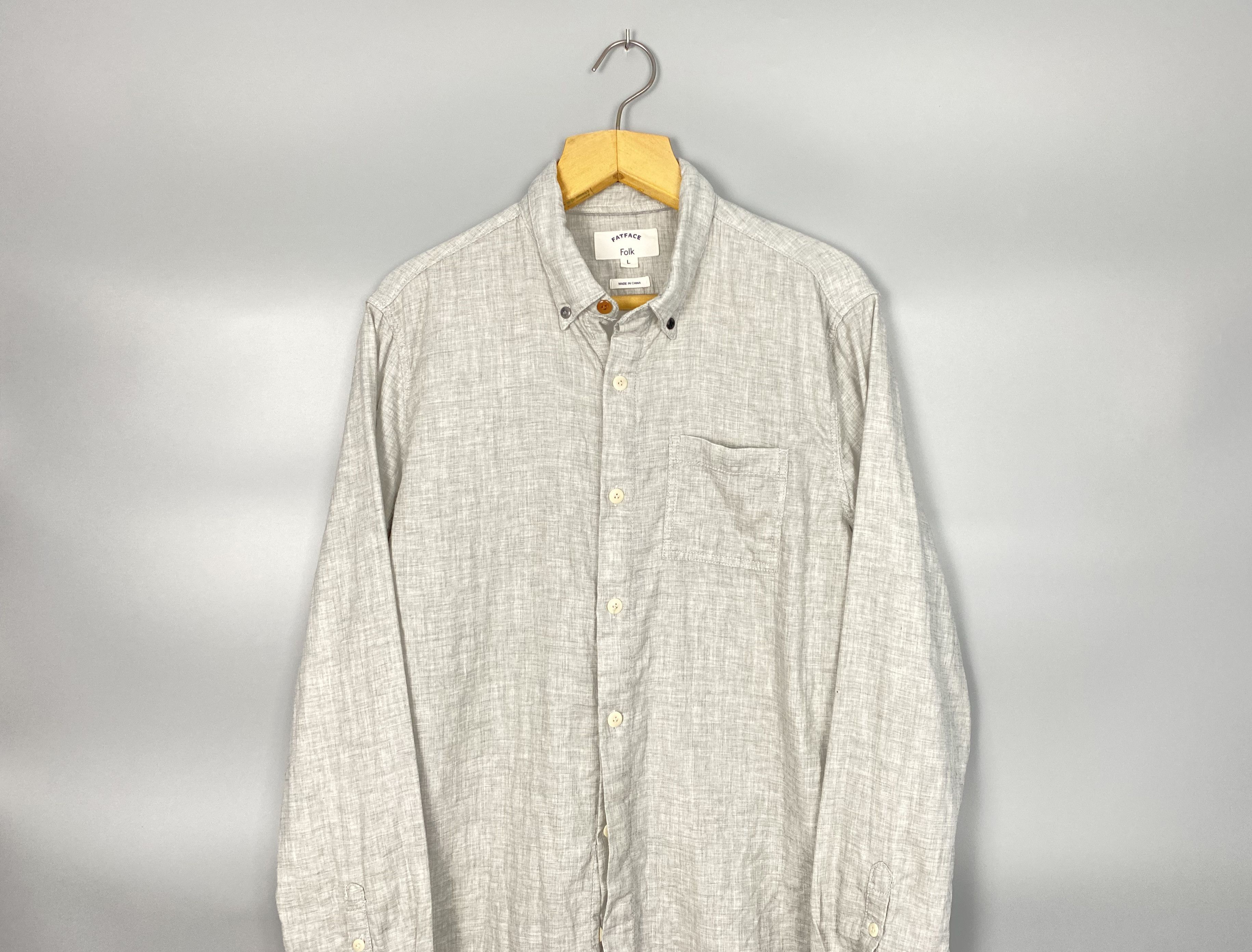 Folk Folk x FatFace Shirt Size US L / EU 52-54 / 3 - 4 Thumbnail