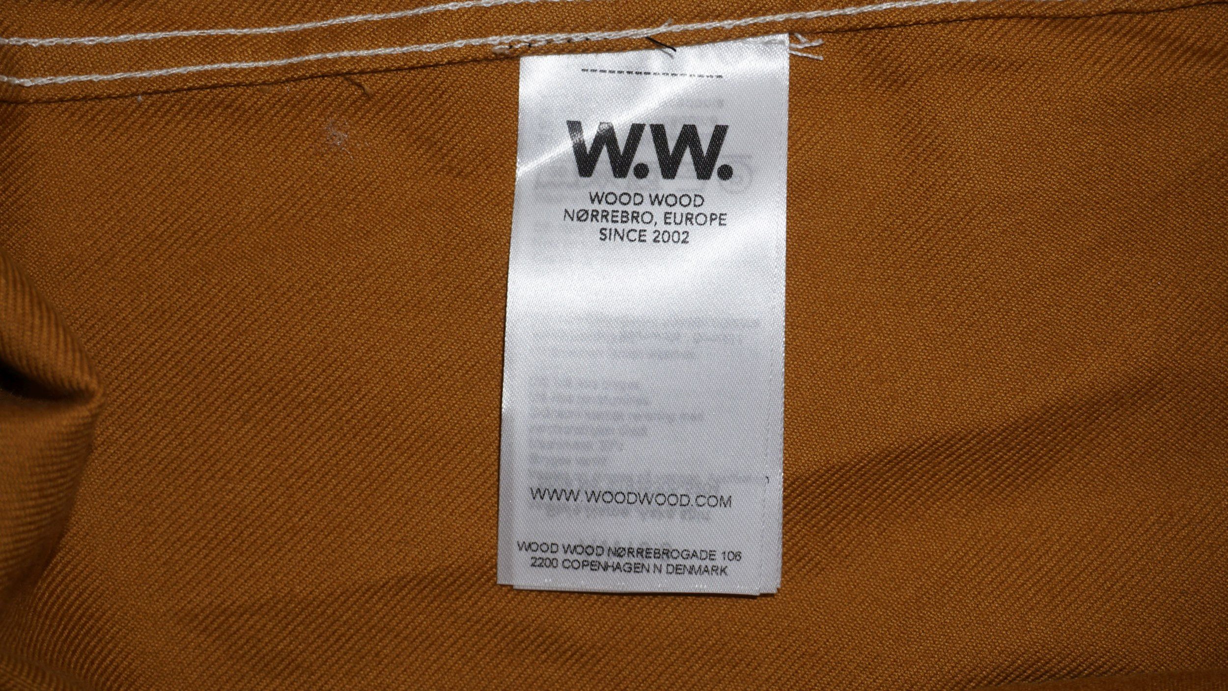 Wood Wood Wood Wood Aske Button Up Mustard Shirt Size US S / EU 44-46 / 1 - 9 Thumbnail
